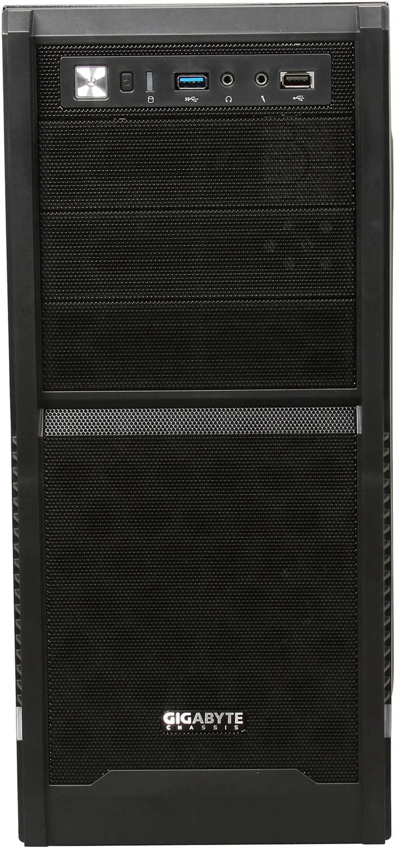 Alt view image 2 of 9 - GIGABYTE GZ-ZIF138R Black ABS+MESH / 0.5mm SGCC ATX Mid Tower Computer Case