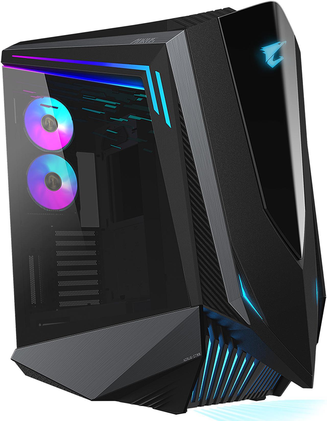 Main image of GIGABYTE AORUS C700 GLASS GB-AC700G Black Aluminum / Steel / Plastic / Glass ATX Full Tower Computer Case