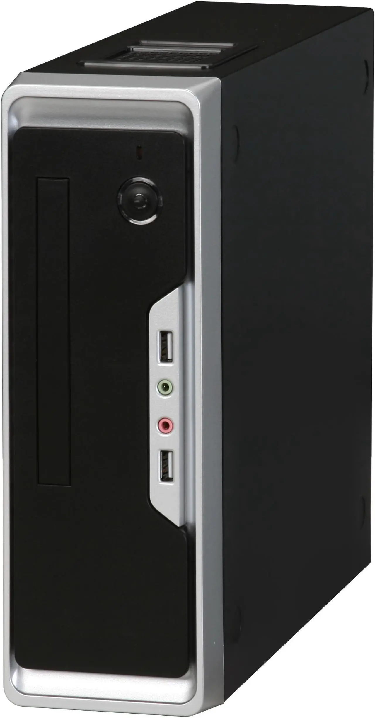 Alt view image 3 of 14 - Winsis Wi-01 Black SGCC / ABS Mini-ITX Tower Computer Case 200W Power Supply
