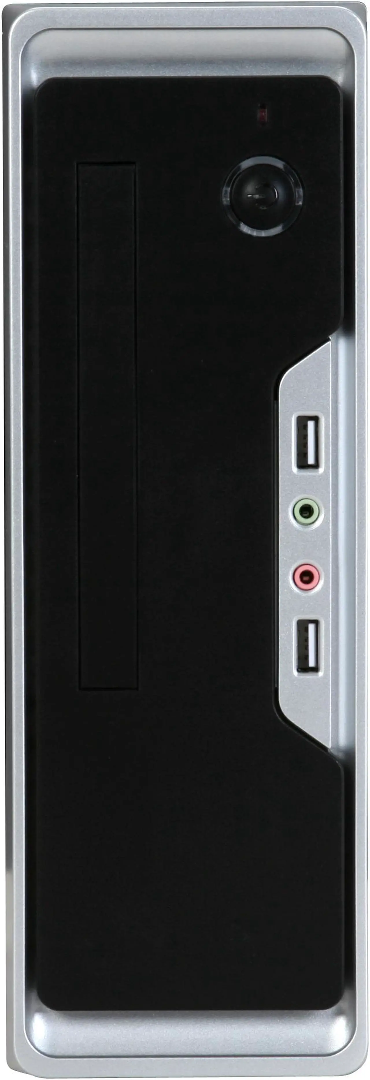 Alt view image 2 of 14 - Winsis Wi-01 Black SGCC / ABS Mini-ITX Tower Computer Case 200W Power Supply