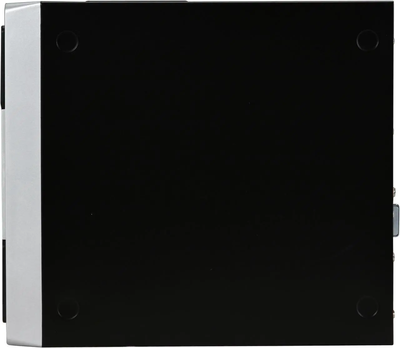 Alt view image 11 of 14 - Winsis Wi-01 Black SGCC / ABS Mini-ITX Tower Computer Case 200W Power Supply