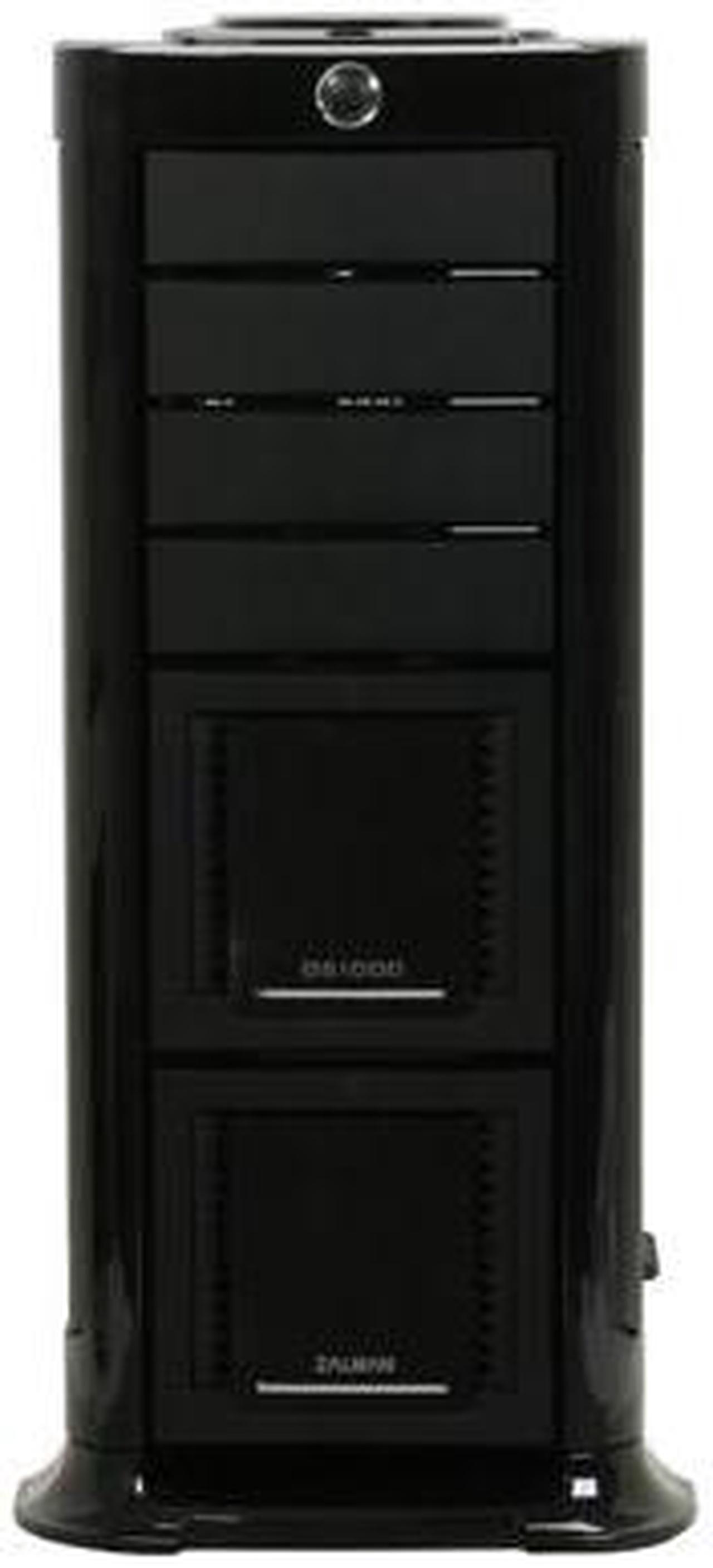 Alt view image 2 of 13 - ZALMAN PROFESSIONAL GS-1000-BK Black Computer Case Aluminum / 1.0mm SECC Steel Full Tower With Hot Swap Bays & PSU Roller Rails