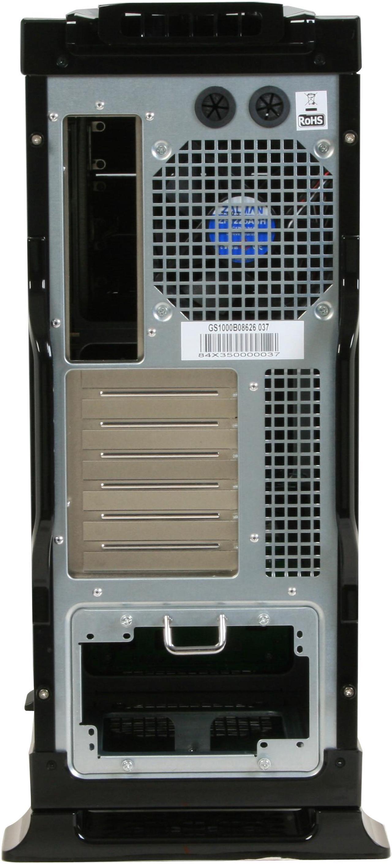 Alt view image 12 of 13 - ZALMAN PROFESSIONAL GS-1000-BK Black Computer Case Aluminum / 1.0mm SECC Steel Full Tower With Hot Swap Bays & PSU Roller Rails