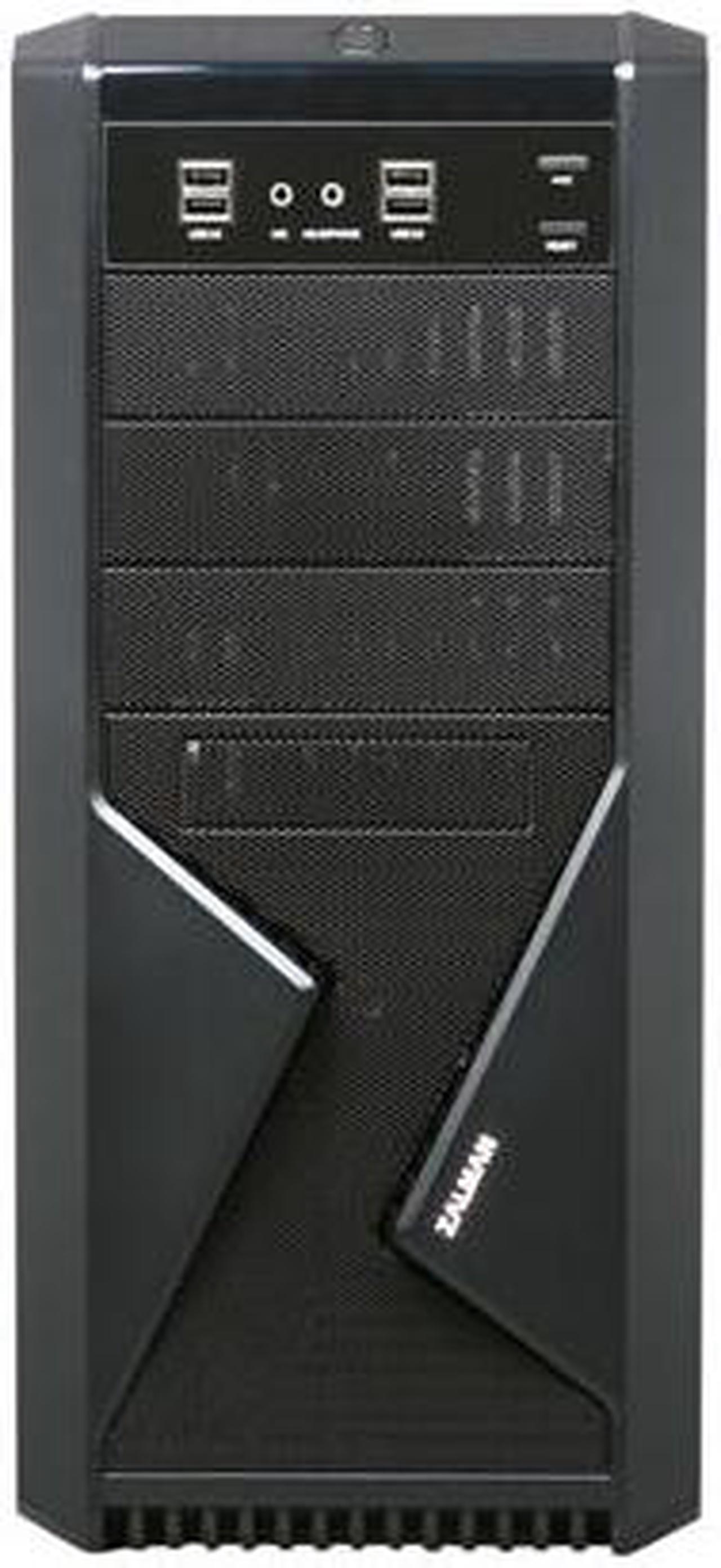 Alt view image 2 of 6 - ZALMAN Z9 Black Steel / Plastic ATX Mid Tower Computer Case