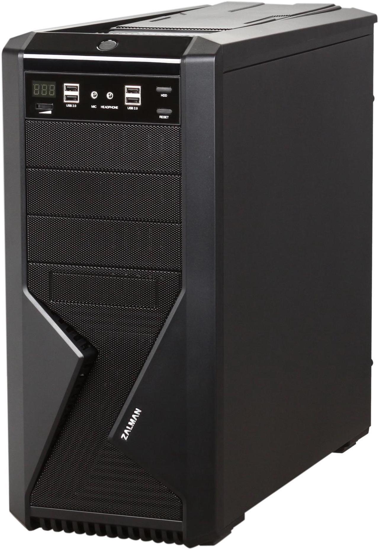 Alt view image 3 of 10 - ZALMAN Z9 Plus Black Steel / Plastic ATX Mid Tower Computer Case
