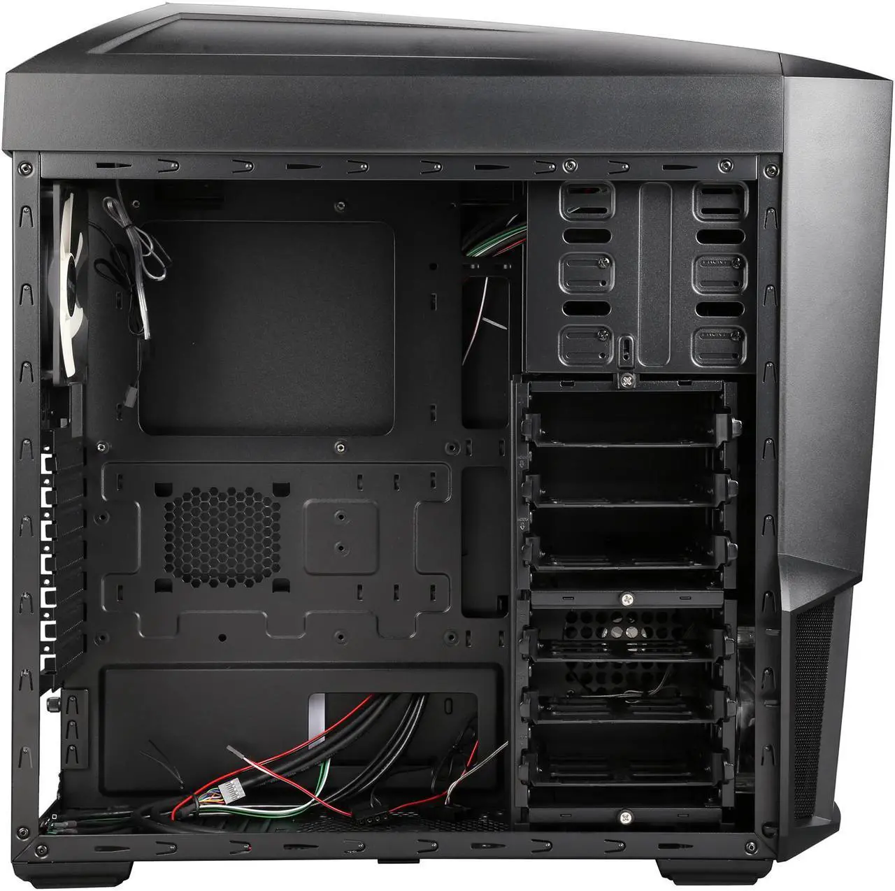 Alt view image 6 of 9 - ZALMAN Z11 NEO Black ATX Mid Tower Computer Case