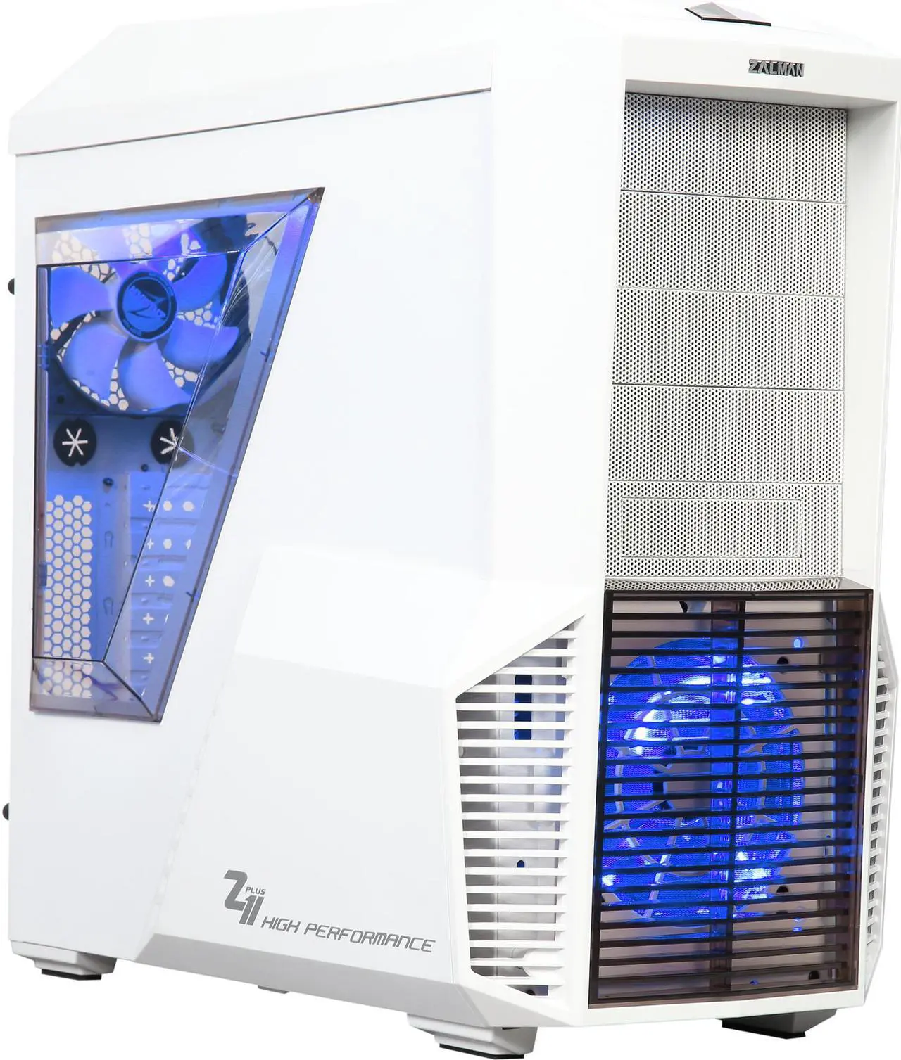 Main image of ZALMAN Z11 Plus White Black Steel / Plastic ATX Mid Tower Computer Case