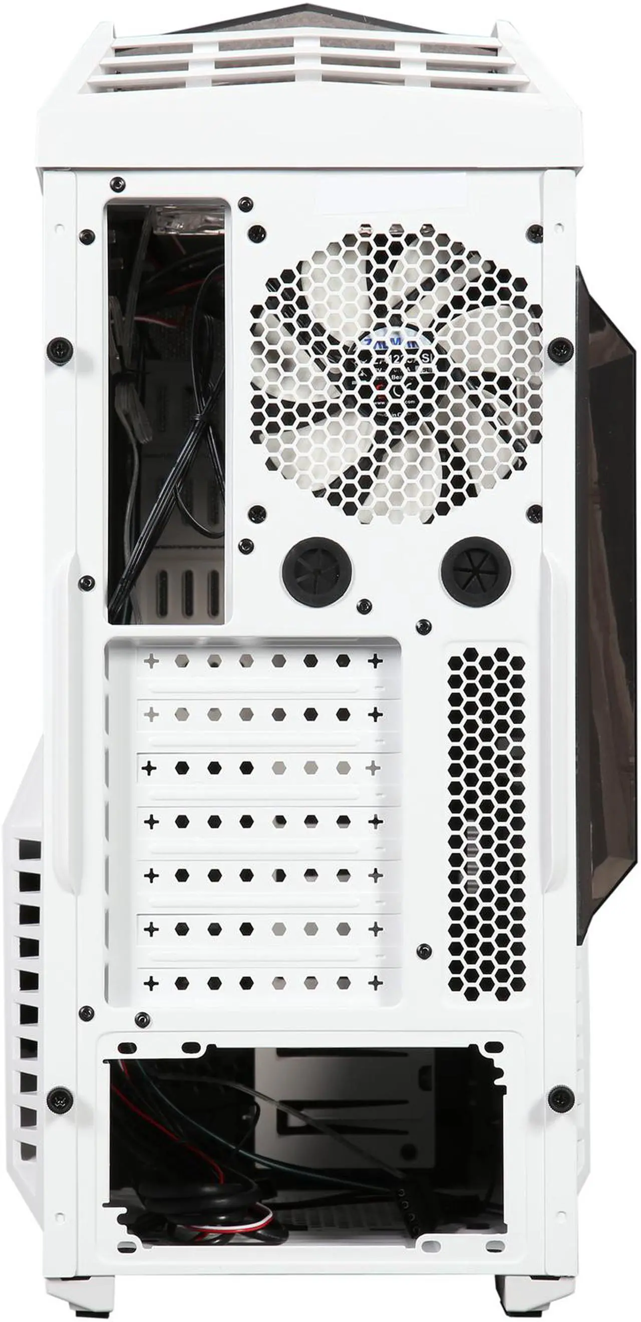 Alt view image 6 of 10 - ZALMAN Z11 Plus White Black Steel / Plastic ATX Mid Tower Computer Case