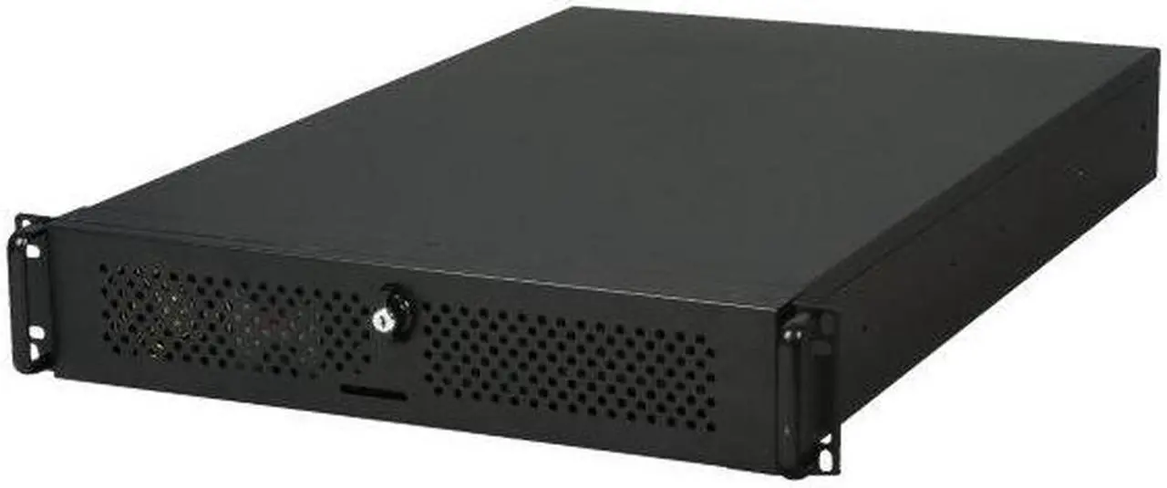 Main image of TOPOWER TP-2166B-500S-H3 2U Rackmount Server Chassis w/ 500W Power Supply 2 External 5.25" Drive Bays