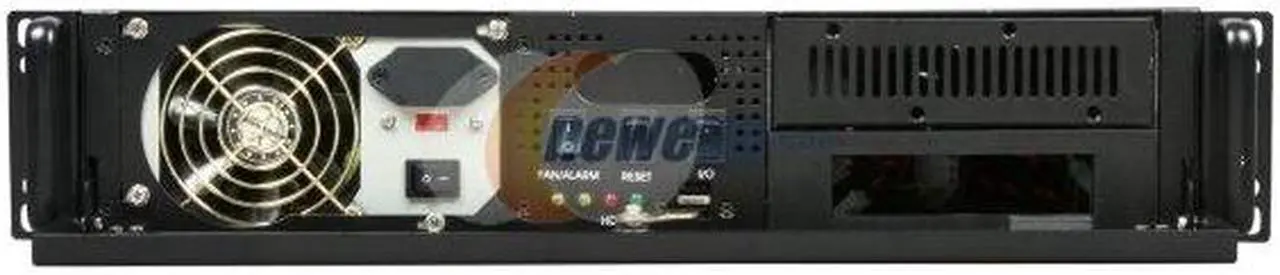 Alt view image 2 of 7 - TOPOWER TP-2166B-500S-H3 2U Rackmount Server Chassis w/ 500W Power Supply 2 External 5.25" Drive Bays