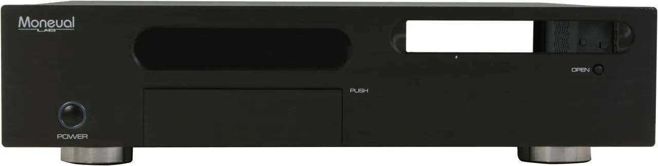 Alt view image 2 of 13 - Moneual Black Aluminum MONCASO 301 B Micro ATX Media Center / HTPC Case