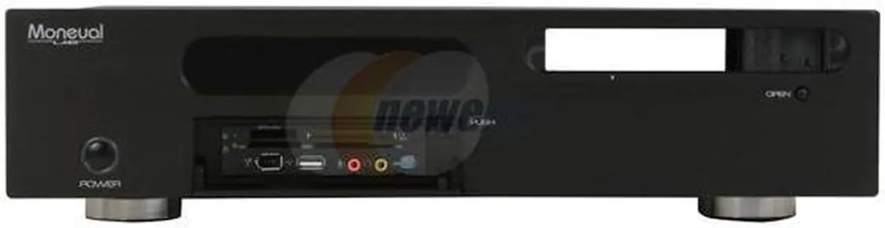 Alt view image 4 of 13 - Moneual Black Aluminum MONCASO 301 B Micro ATX Media Center / HTPC Case