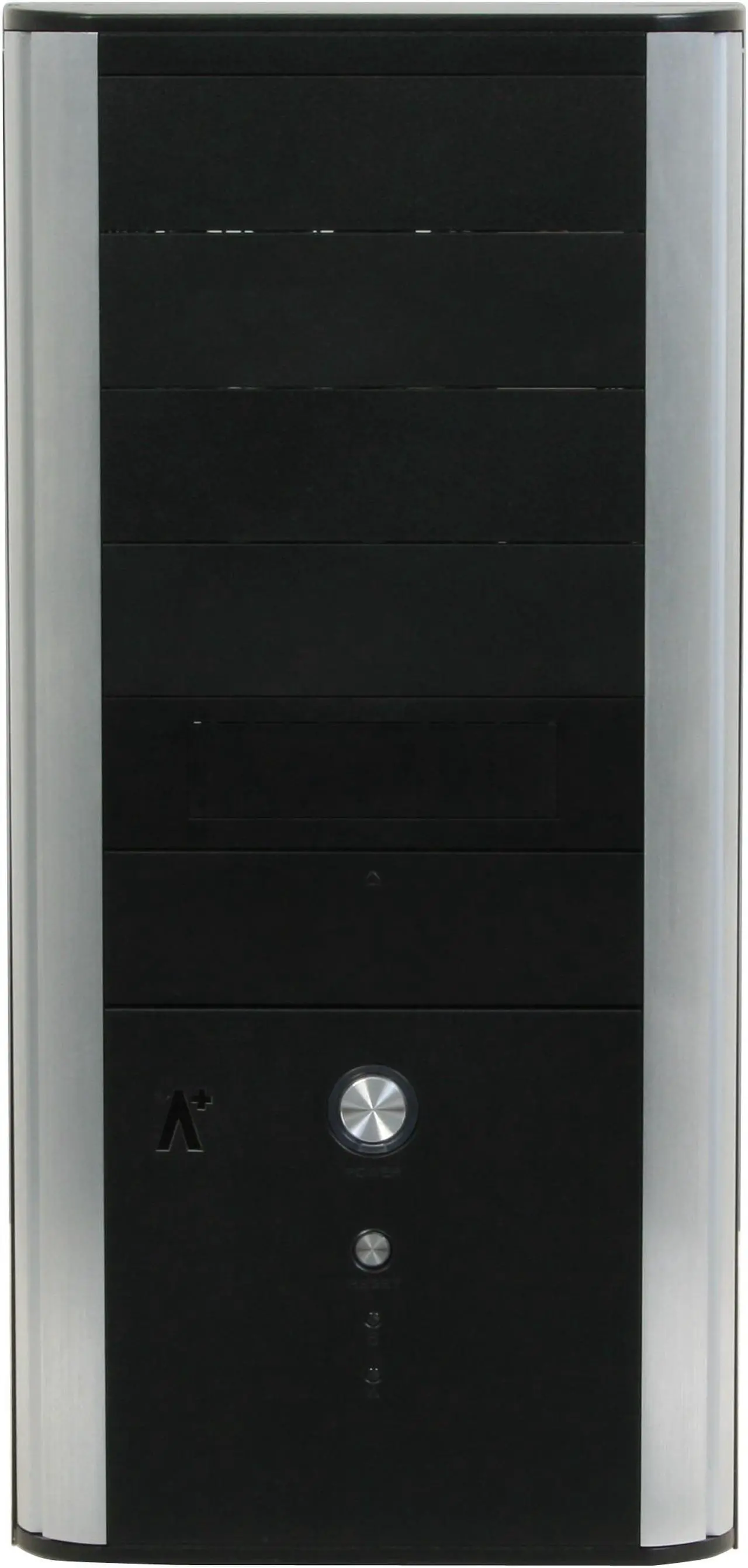Alt view image 2 of 11 - Tagan CS-A+ Seenium Black Steel / Plastic ATX Mid Tower Computer Case