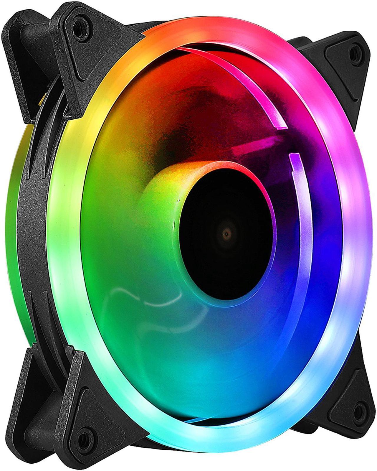 Alt view image 17 of 18 - Bgears b-Voguish-RGB Black Steel / Tempered Glass ATX Mid Tower Computer Case with 6 x 120mm ARGB Fan