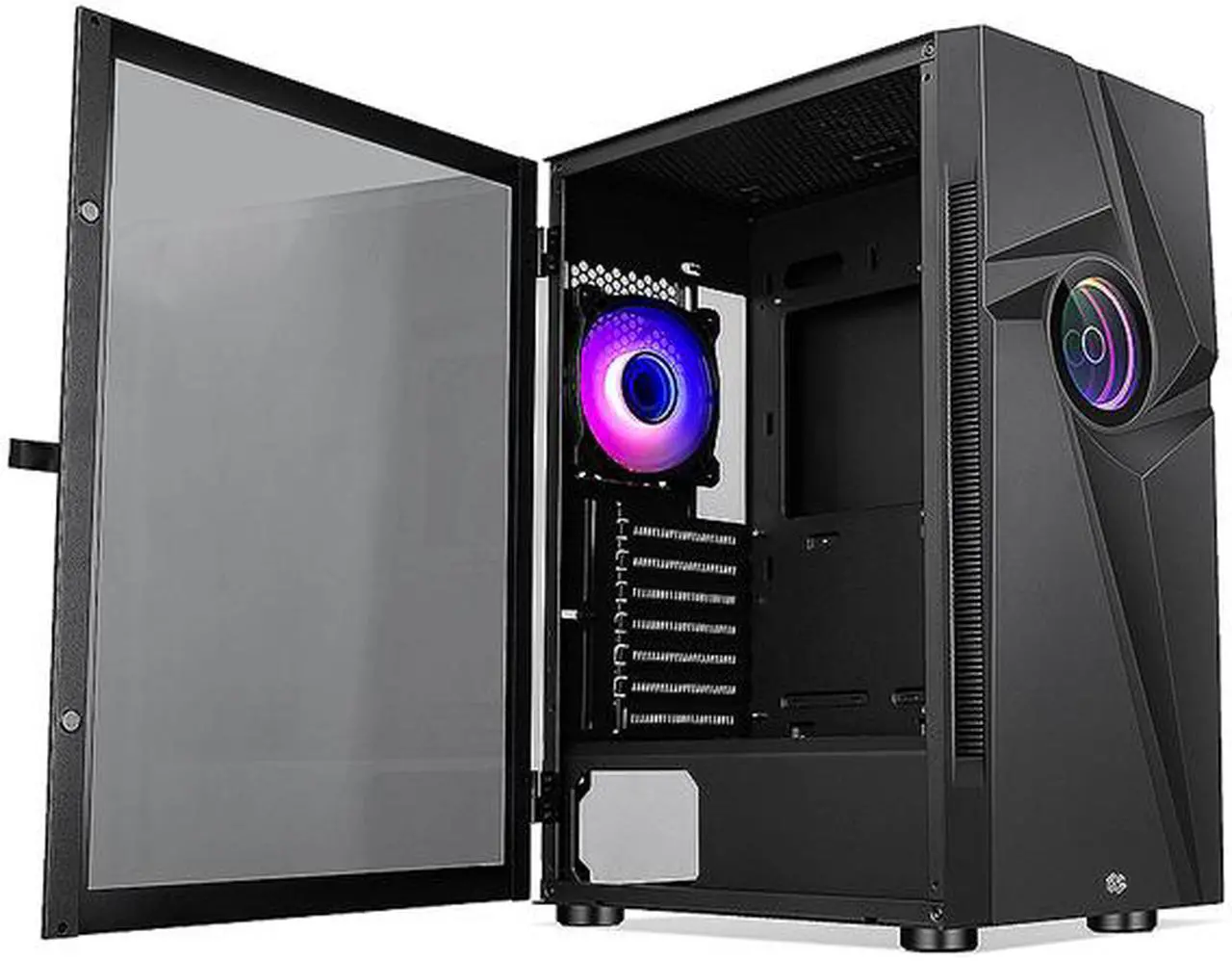 Alt view image 4 of 10 - Bgears Vortex Black Middle Tower ATX Middle Tower ATX