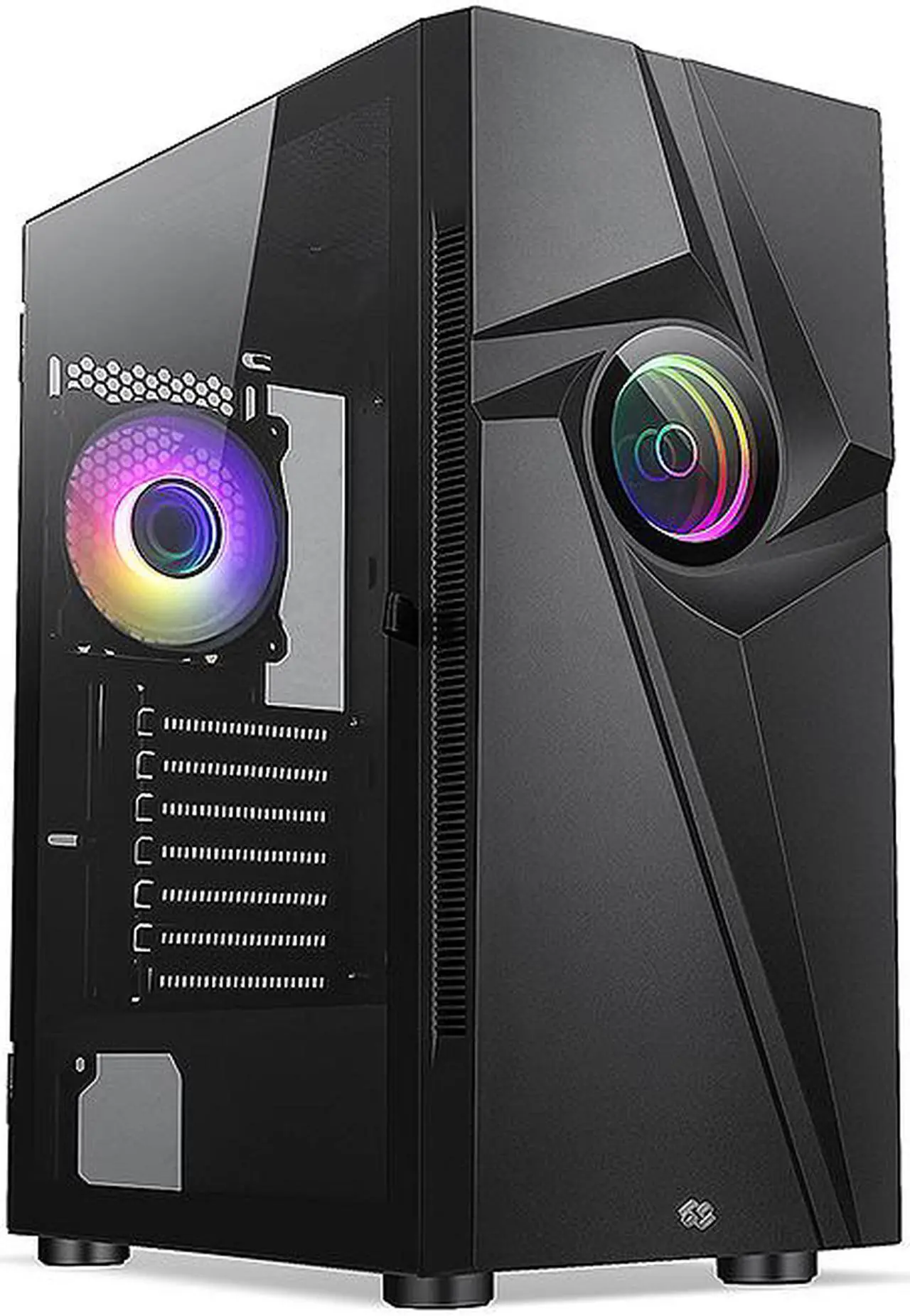 Alt view image 5 of 10 - Bgears Vortex Black Middle Tower ATX Middle Tower ATX