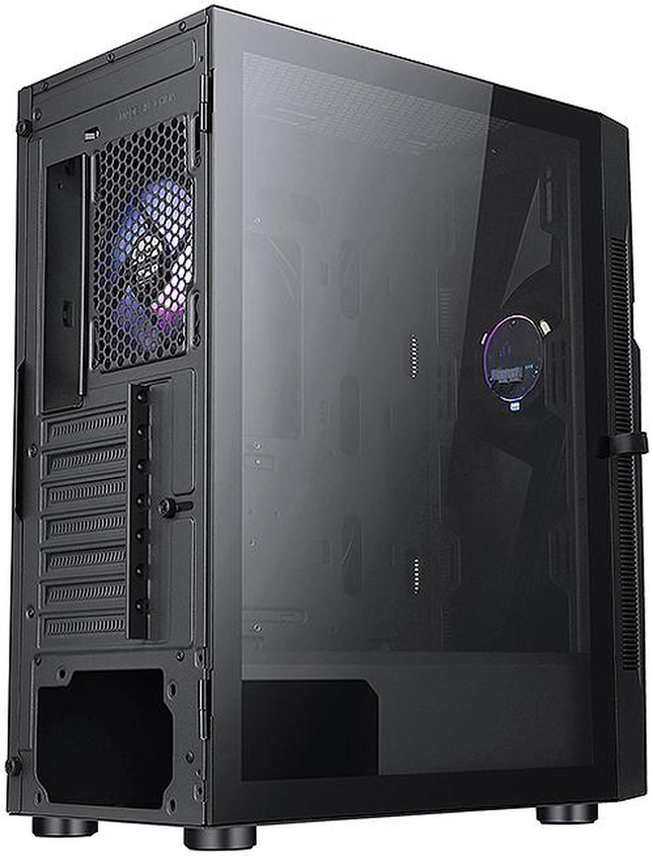 Alt view image 7 of 10 - Bgears Vortex Black Middle Tower ATX Middle Tower ATX