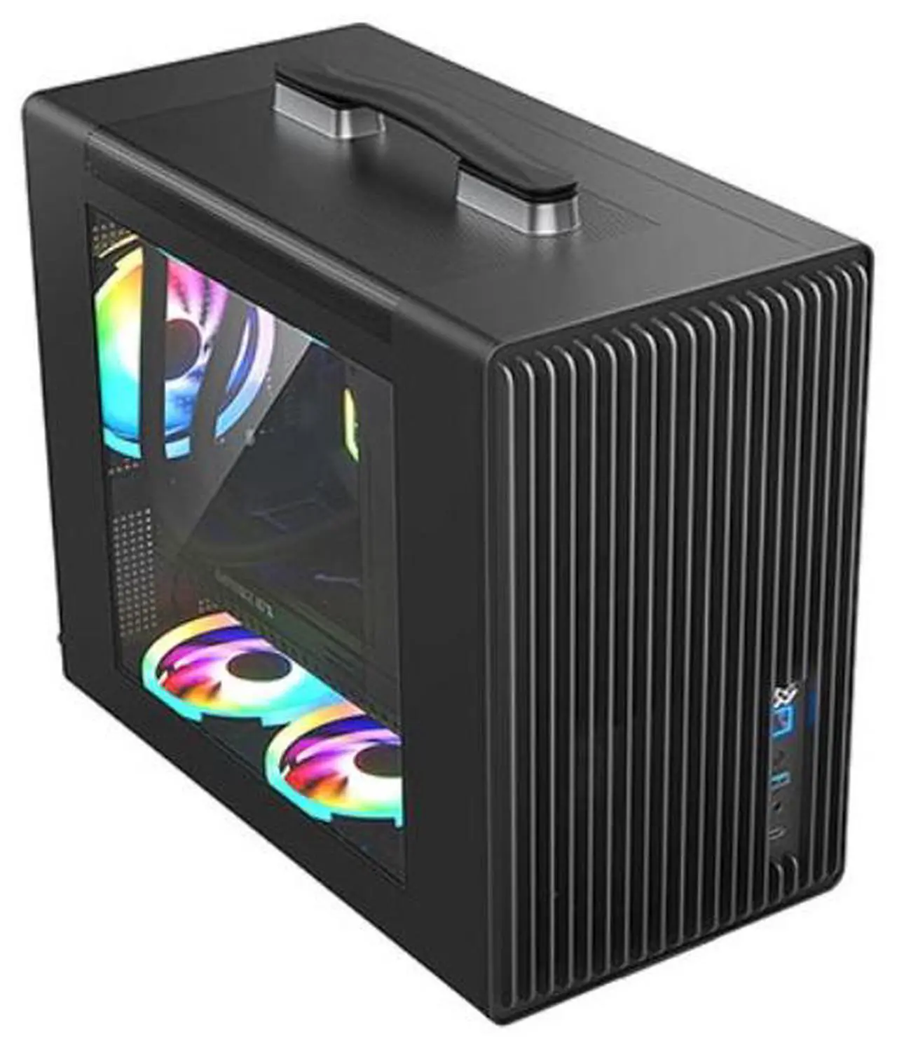 Main image of Bgears Black Micro ATX Cases, b-Pellucid Mini - Black, Micro-ATX / ITX  BG30132