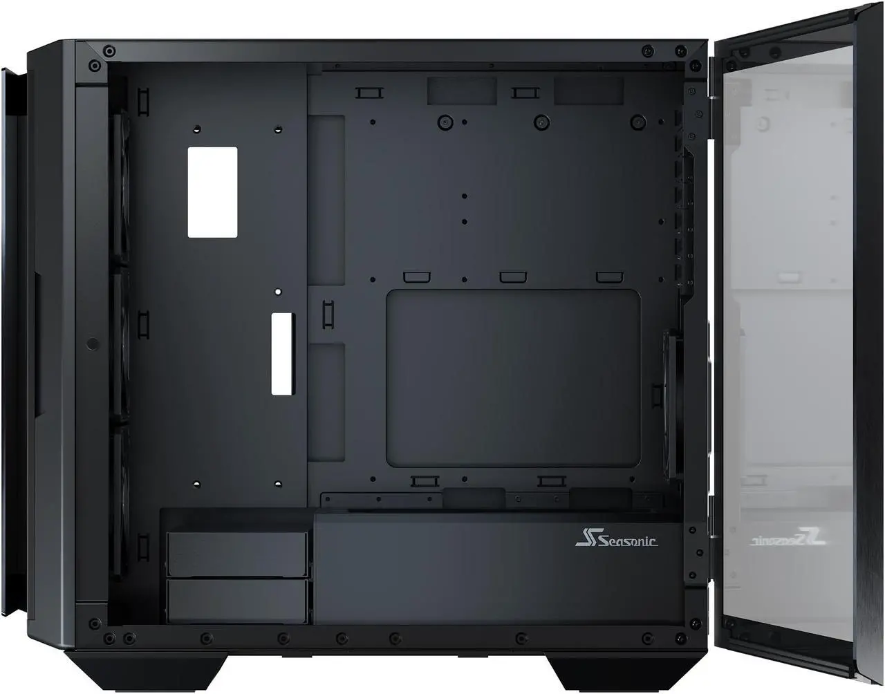 Alt view image 9 of 16 - Seasonic SYNCRO Q704 Case, 2021 iF and Red Dot Design Award Winner, Cable Management Design to Create Quality & Clean Look, Use with SYNCRO PSU Highly Recommended