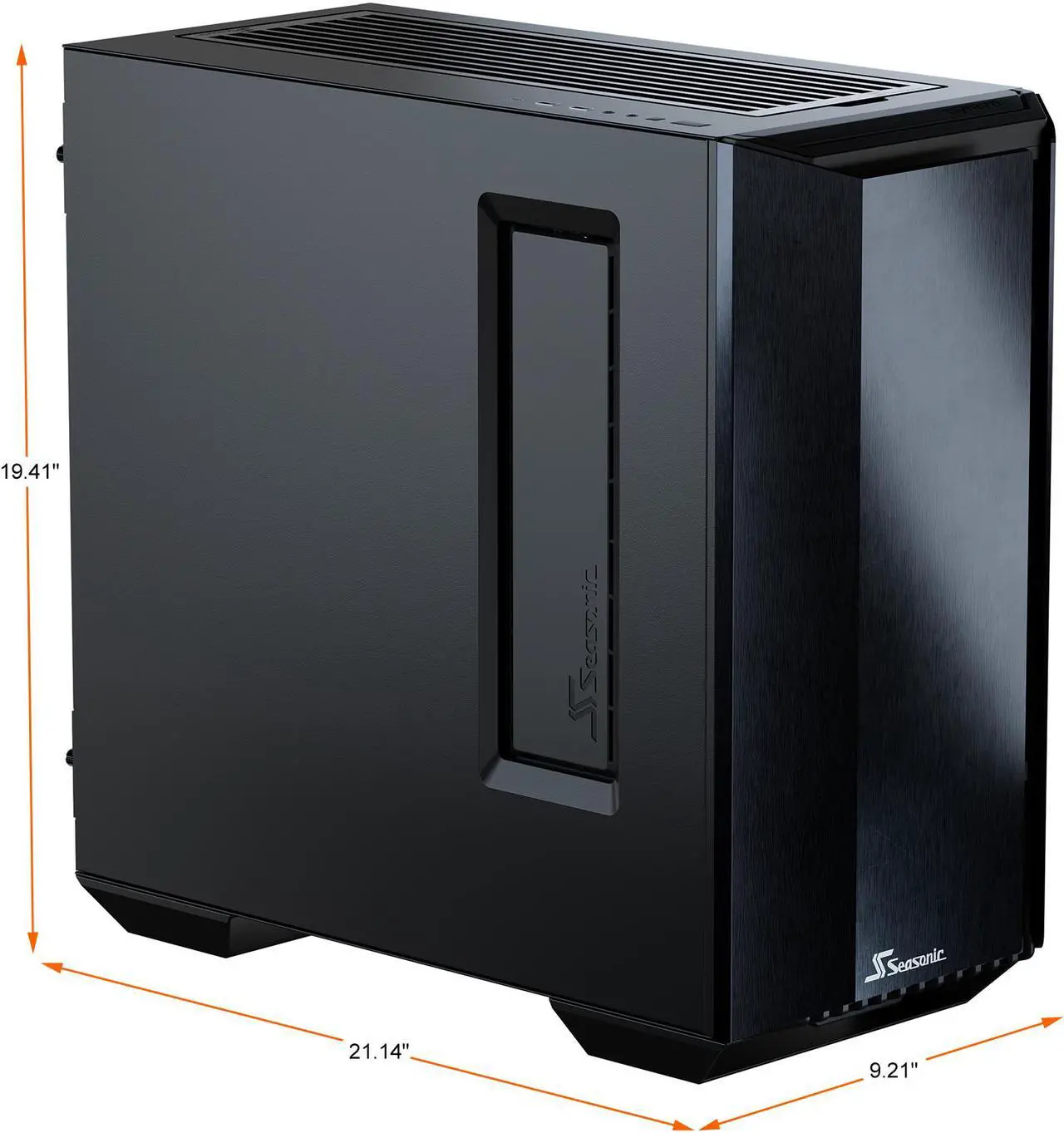 Alt view image 5 of 16 - Seasonic SYNCRO Q704 Case, 2021 iF and Red Dot Design Award Winner, Cable Management Design to Create Quality & Clean Look, Use with SYNCRO PSU Highly Recommended