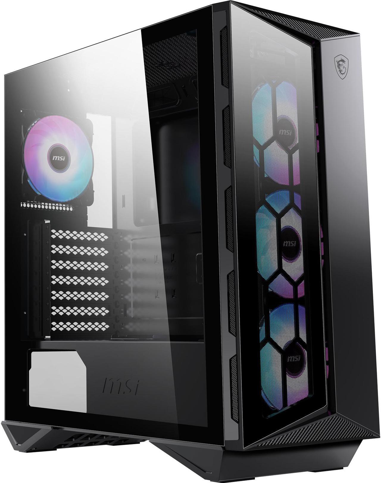 MSI MPG GUNGNIR 110R Black ATX Mid Tower Computer Case