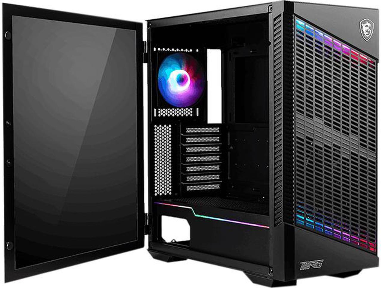 MSI MPG VELOX 100P AIRFLOW Black ATX Mid Tower Computer Case