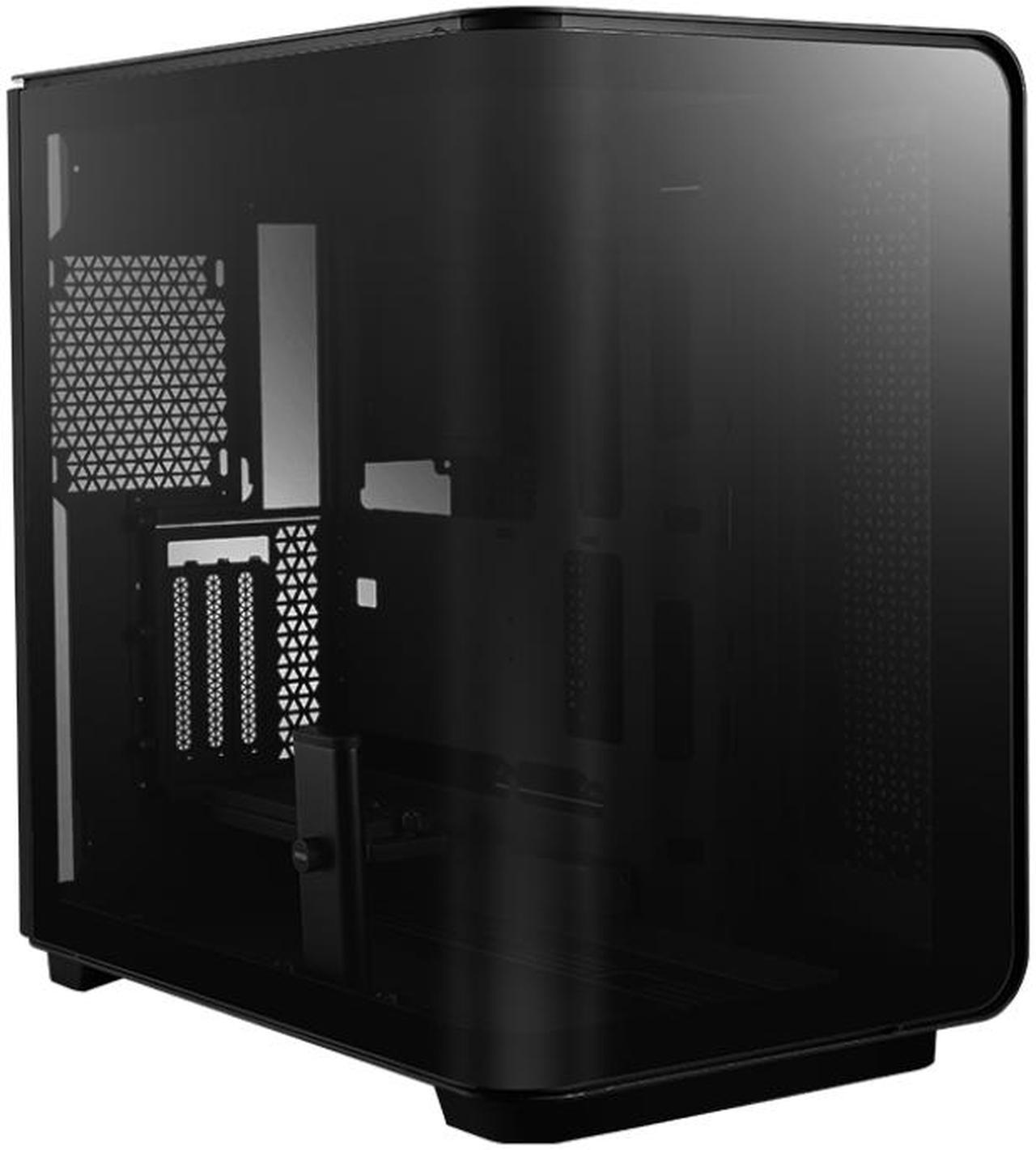 MSI MEG Maestro 700L PZ Project Zero Mid Tower Gaming Case, Aluminum Unibody Design, Support Back-Connect Motherboard, One Piece 270-degree Panoramic Tempered Glass