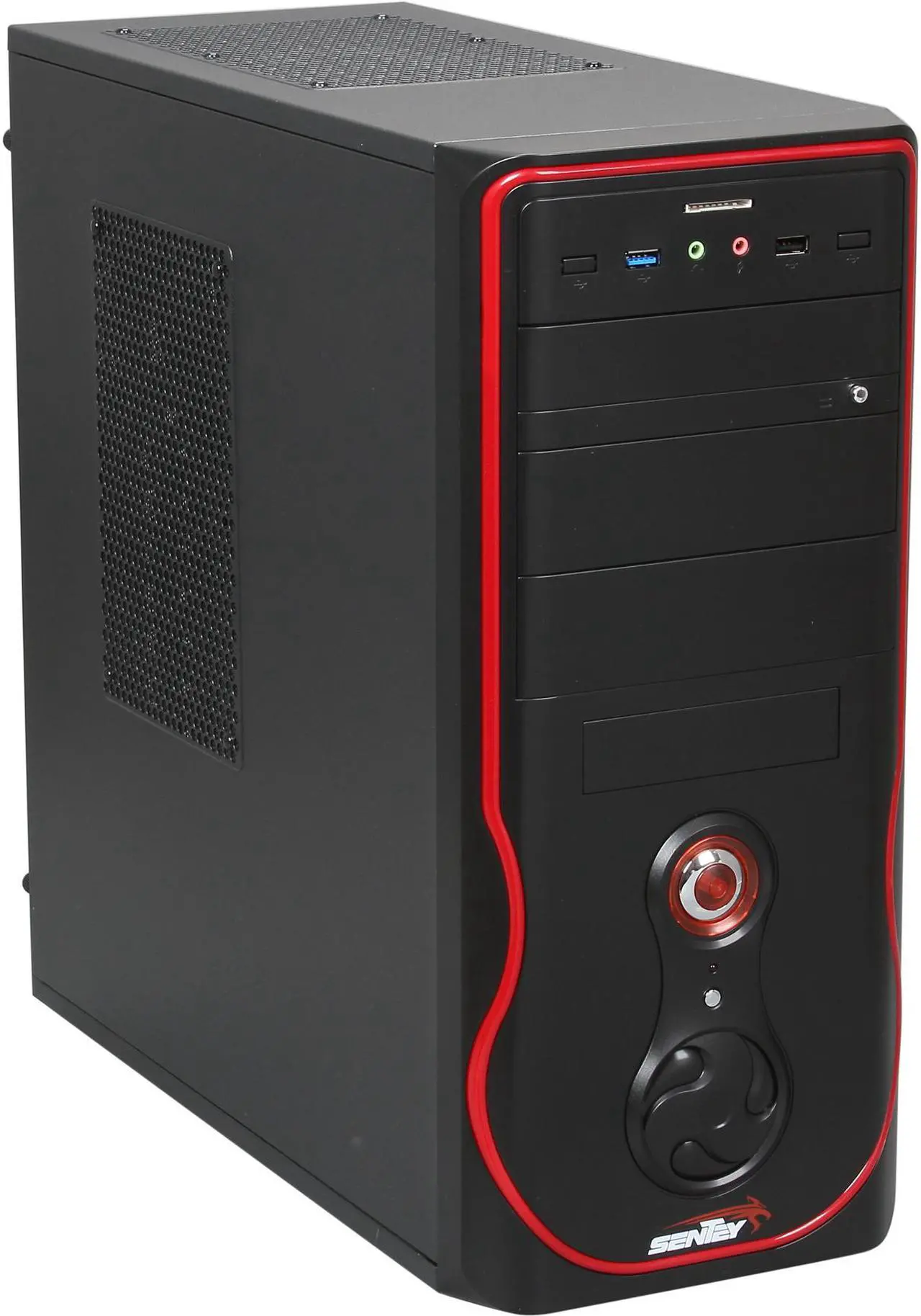 Main image of Sentey CS1-1399 PLUS Black SECC 0.5mm ATX Mid Tower Computer Case