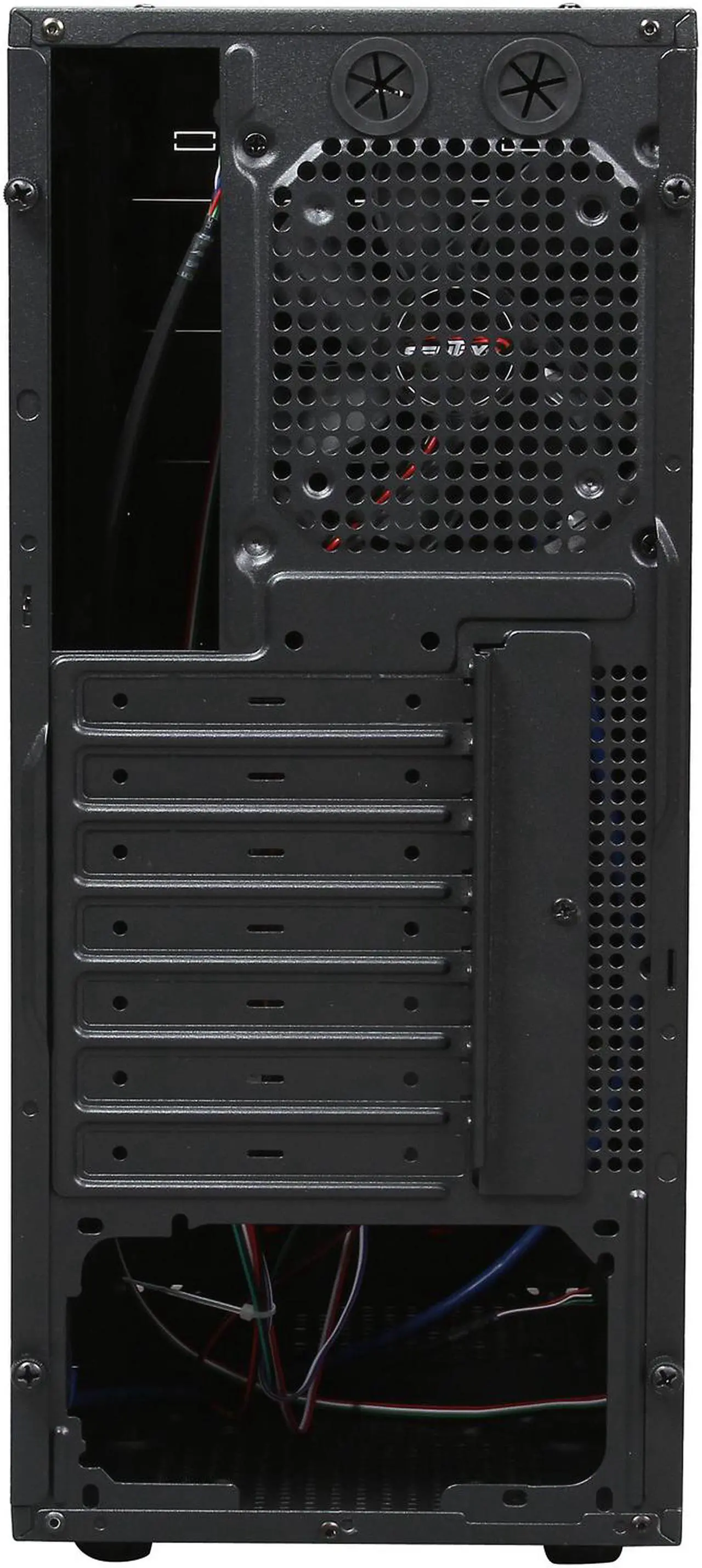 Alt view image 8 of 9 - Sentey CS1-1399 PLUS Black SECC 0.5mm ATX Mid Tower Computer Case