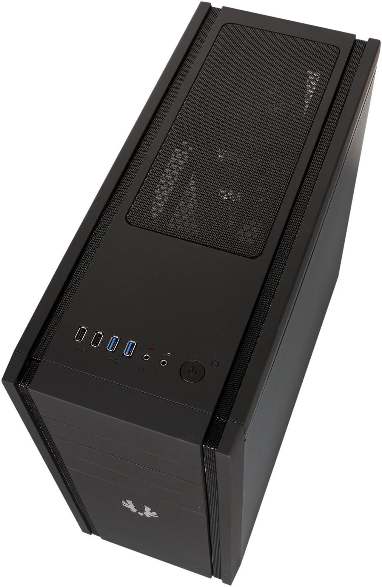 Alt view image 8 of 10 - BitFenix Shinobi Window Black Steel / Plastic ATX Mid Tower Computer Case