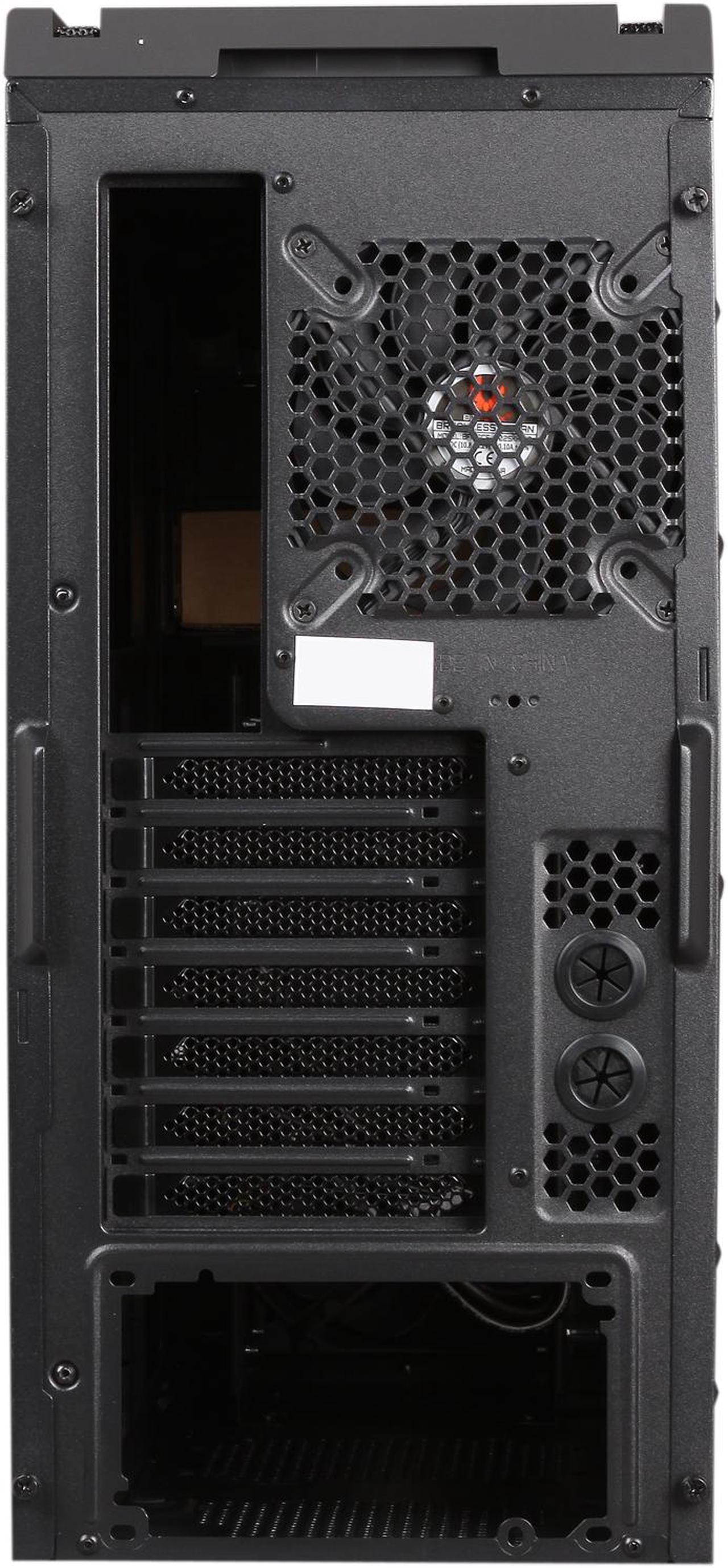 Alt view image 9 of 10 - BitFenix Shinobi Window Black Steel / Plastic ATX Mid Tower Computer Case