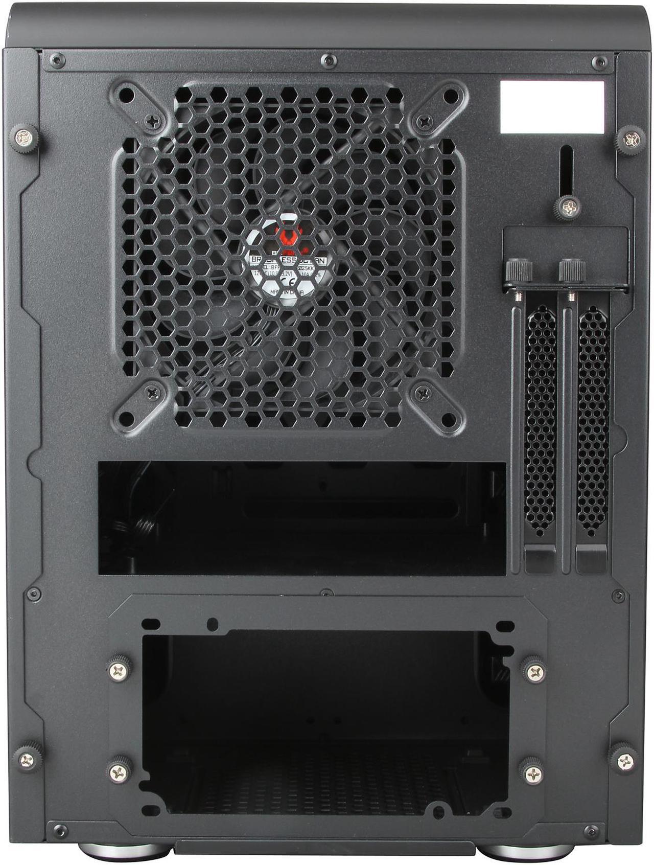 Alt view image 8 of 9 - BitFenix Phenom BFC-PHE-300-KKXKK-RP Midnight Black Steel / Plastic Mini-ITX Tower Computer Case