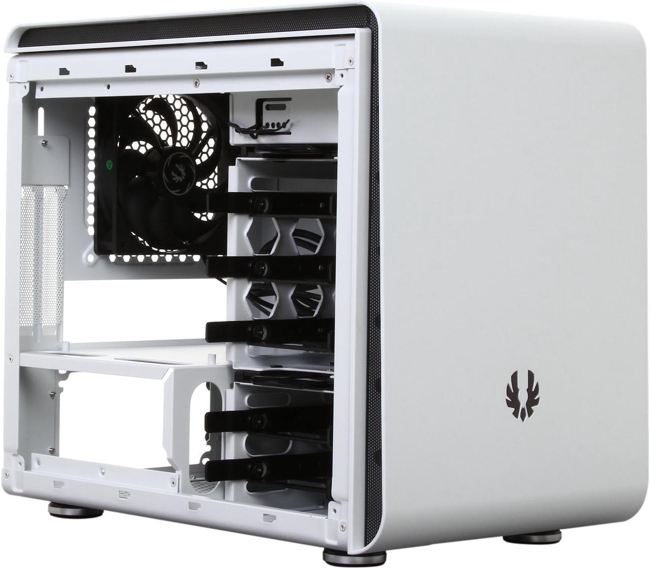Alt view image 8 of 12 - BitFenix Phenom BFC-PHE-300-WWXKK-RP Arctic White Steel / Plastic Mini-ITX Tower Computer Case