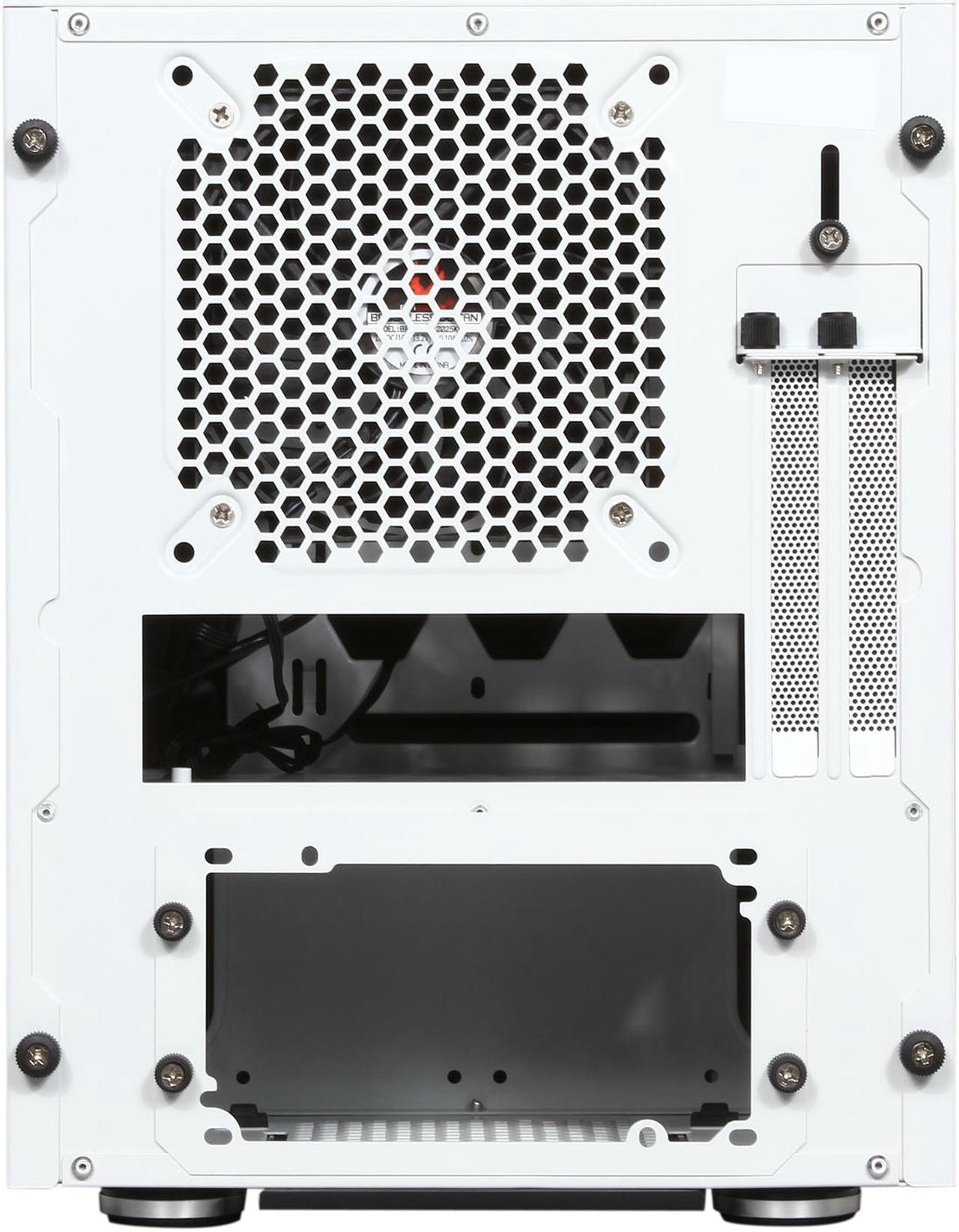 Alt view image 11 of 12 - BitFenix Phenom BFC-PHE-300-WWXKK-RP Arctic White Steel / Plastic Mini-ITX Tower Computer Case