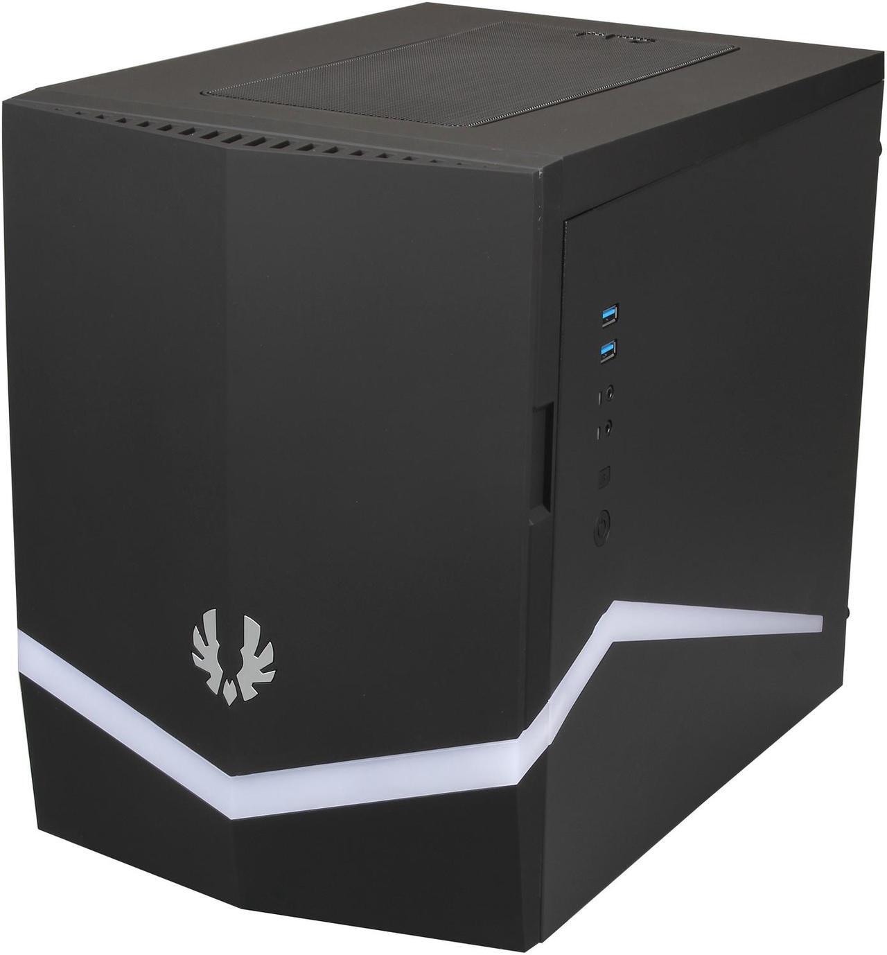 Alt view image 3 of 9 - BitFenix Colossus Micro ATX Black RGB LED Tower Computer Case