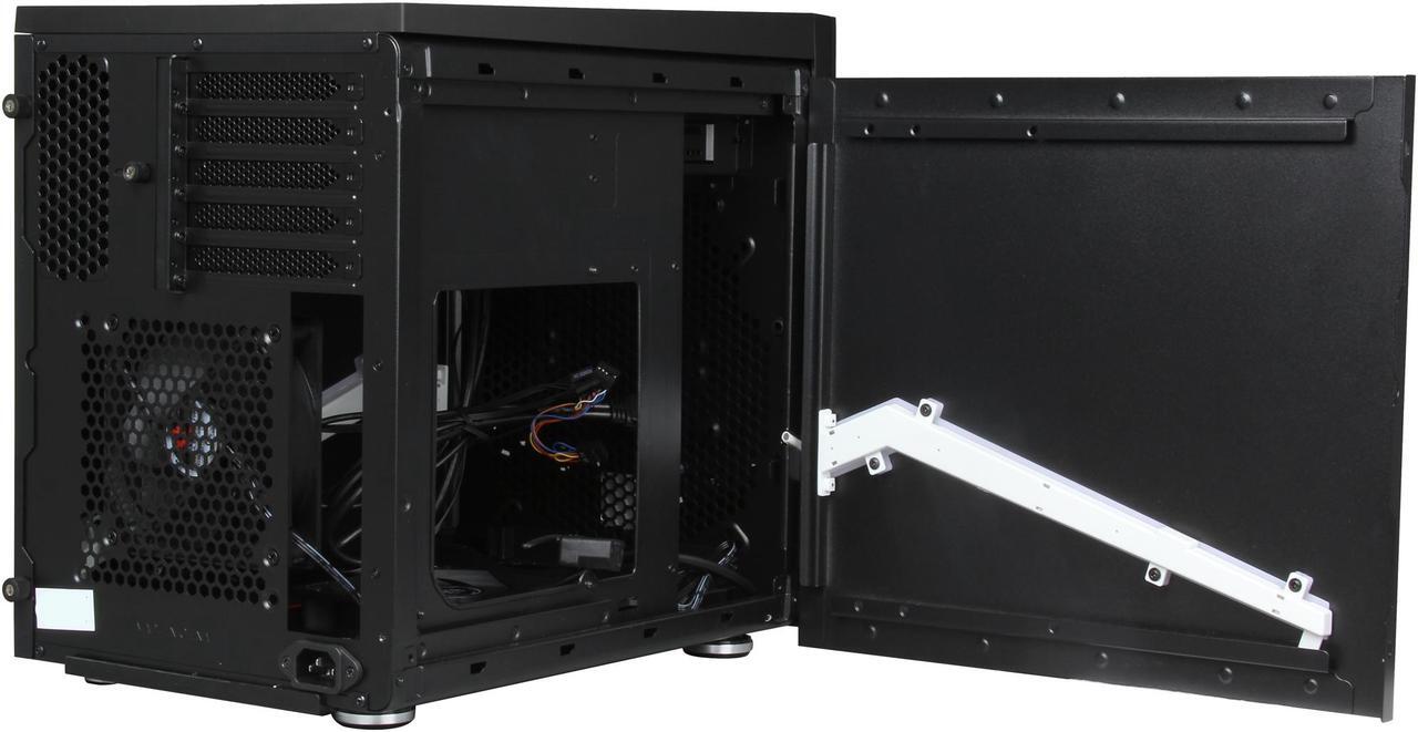 Alt view image 5 of 9 - BitFenix Colossus Micro ATX Black RGB LED Tower Computer Case