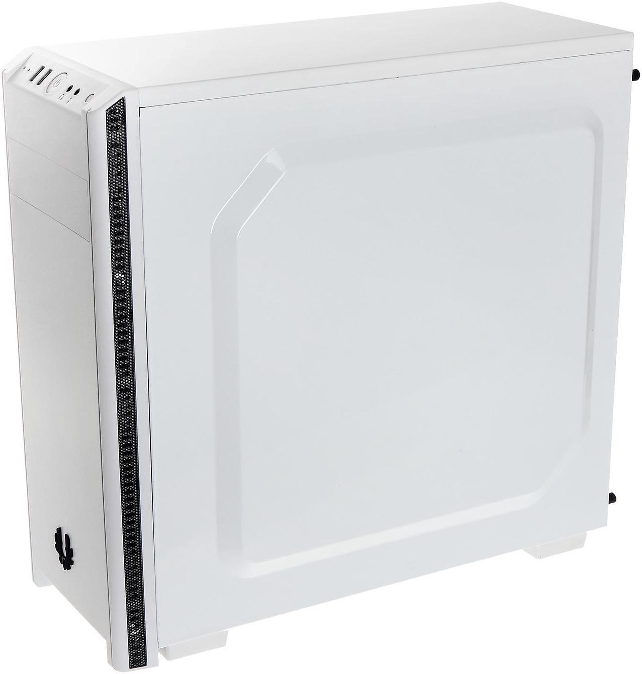 Alt view image 3 of 8 - BitFenix Nova TG White ATX/mATX/Mini ITX Midi Tower Case - Tempered Glass Window BFX-NTG-100-WWWKK-RP