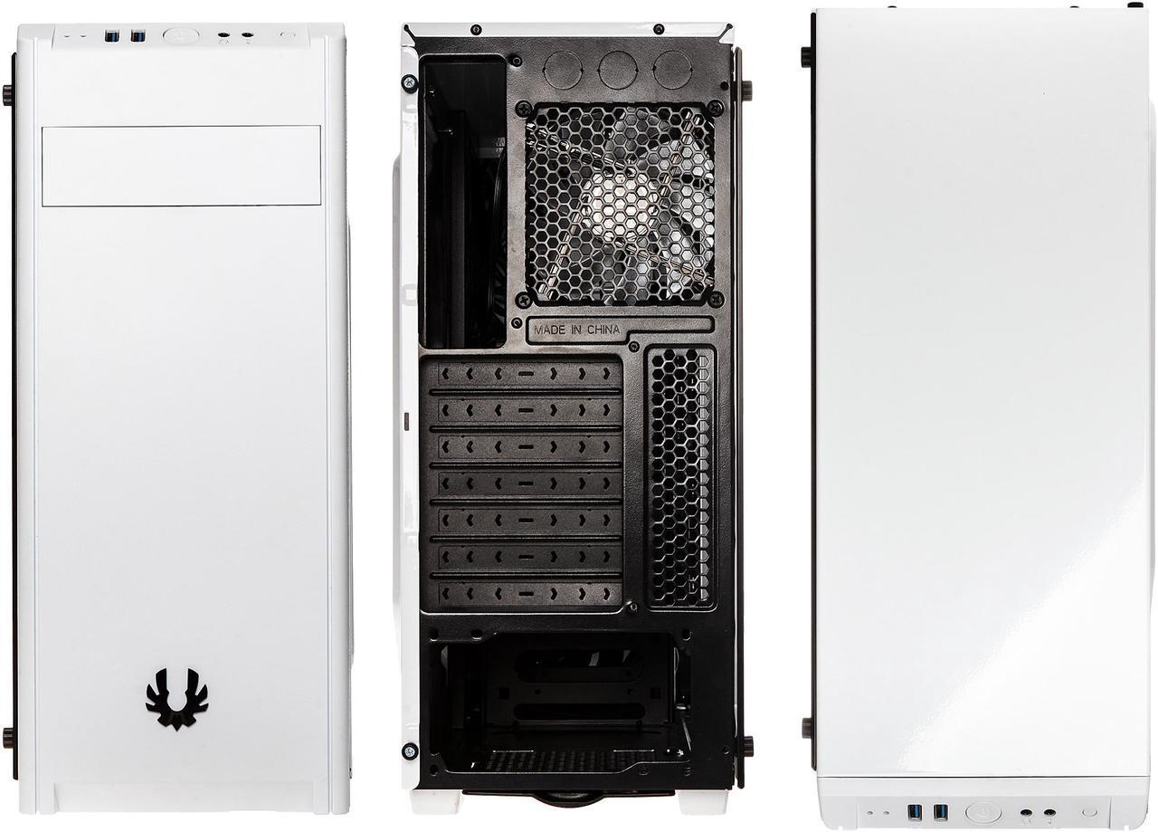 Alt view image 8 of 8 - BitFenix Nova TG White ATX/mATX/Mini ITX Midi Tower Case - Tempered Glass Window BFX-NTG-100-WWWKK-RP