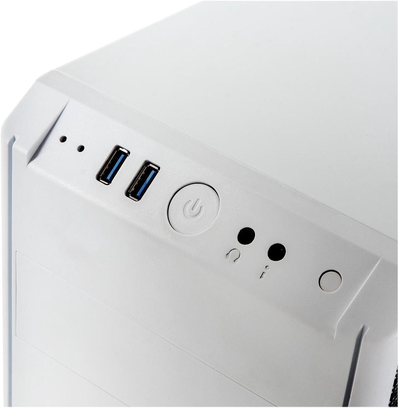 Alt view image 4 of 8 - BitFenix Nova TG White ATX/mATX/Mini ITX Midi Tower Case - Tempered Glass Window BFX-NTG-100-WWWKK-RP