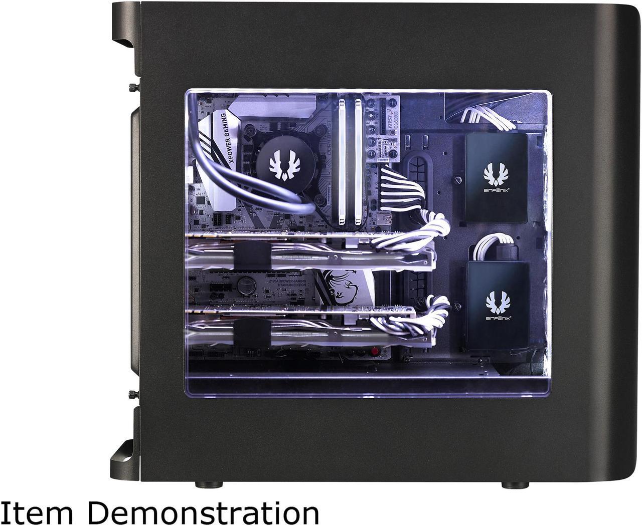 Alt view image 8 of 15 - BitFenix Pandora ATX BFC-PAN-600-KKWL1-RP Black Steel / ABS ATX Mid Tower Computer Case