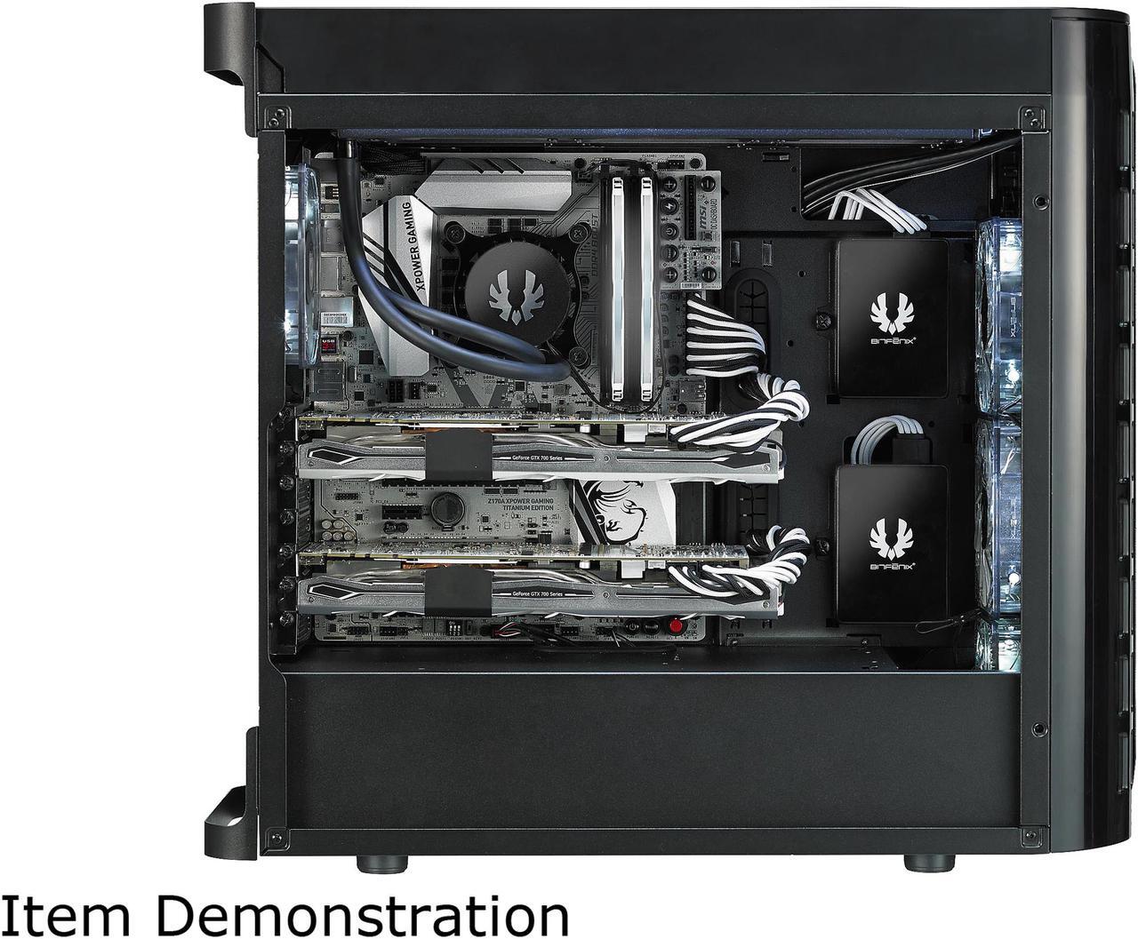 Alt view image 7 of 15 - BitFenix Pandora ATX BFC-PAN-600-KKWL1-RP Black Steel / ABS ATX Mid Tower Computer Case