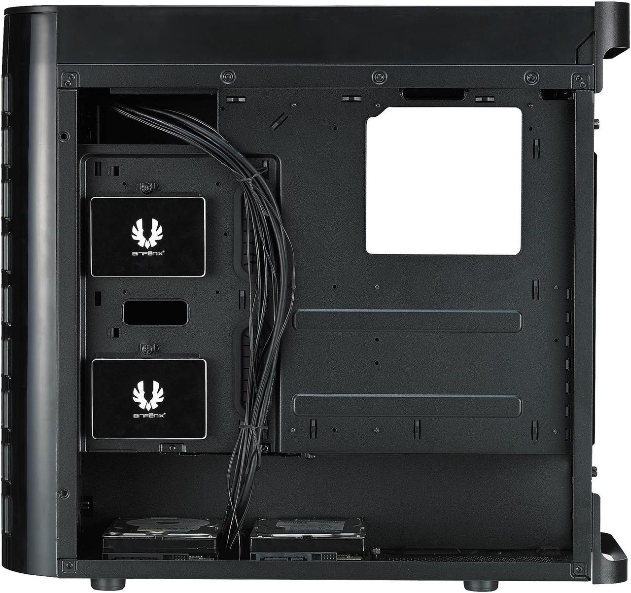 Alt view image 9 of 15 - BitFenix Pandora ATX BFC-PAN-600-KKWL1-RP Black Steel / ABS ATX Mid Tower Computer Case