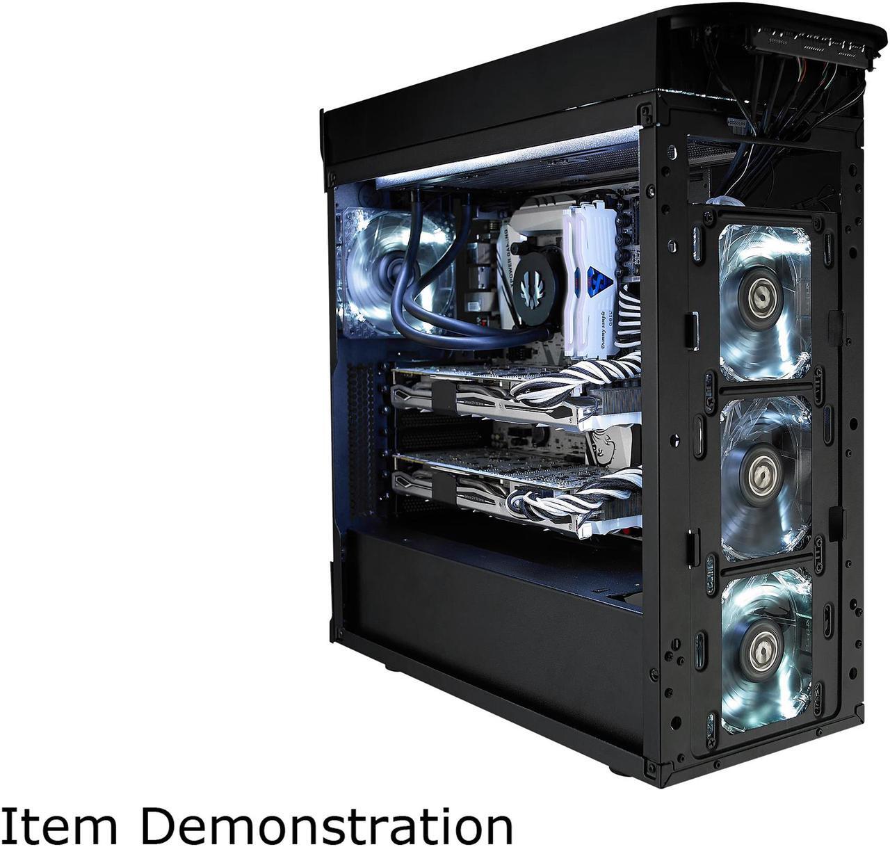 Alt view image 11 of 15 - BitFenix Pandora ATX BFC-PAN-600-KKWL1-RP Black Steel / ABS ATX Mid Tower Computer Case