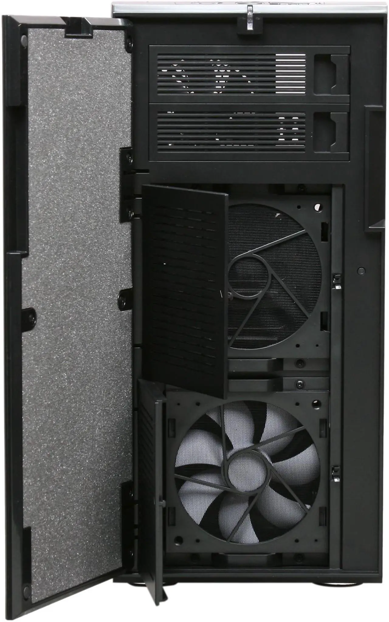 Alt view image 3 of 11 - Fractal Design Define R3 Black ATX Mid Tower Silent PC Computer Case
