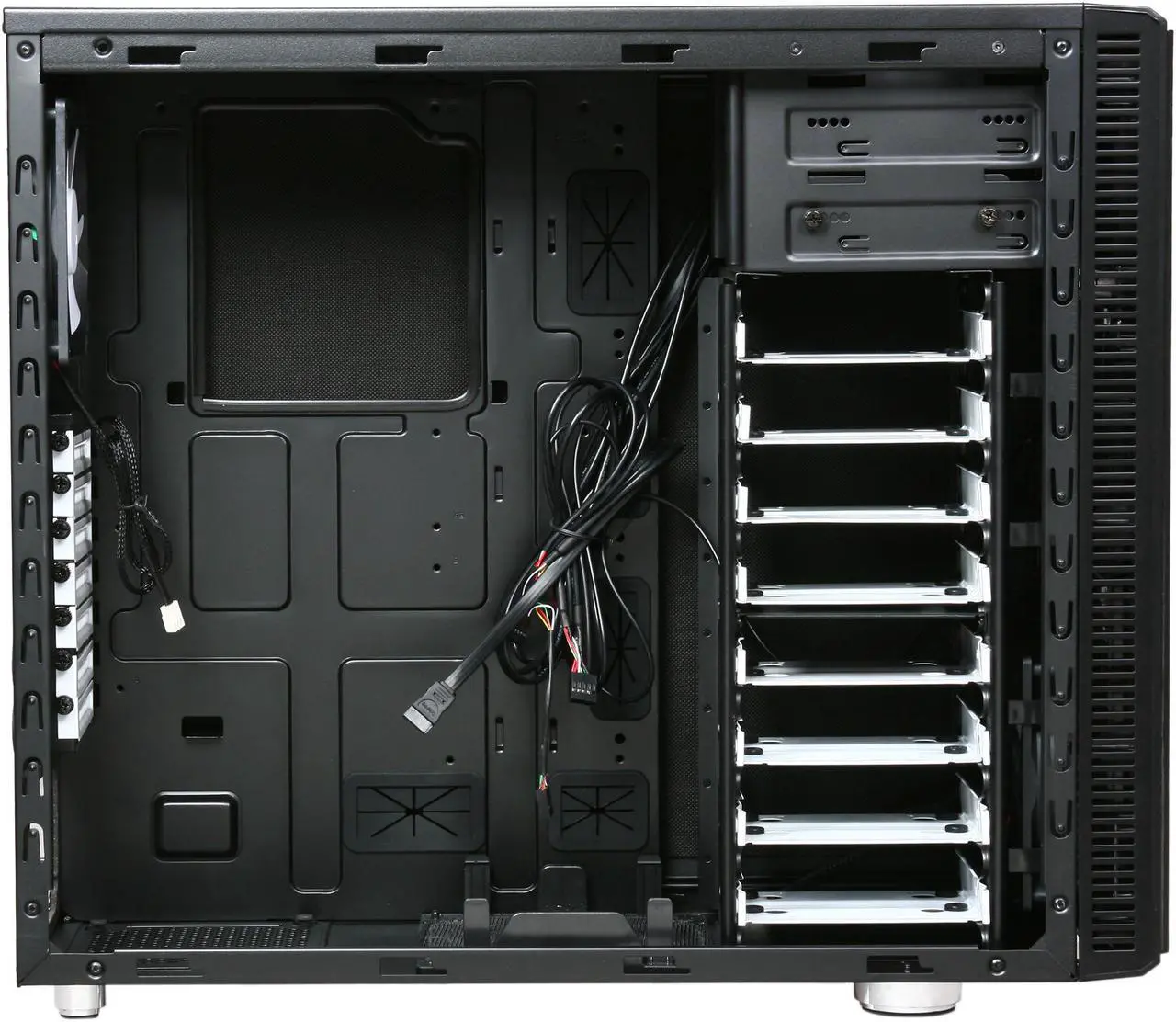 Alt view image 7 of 11 - Fractal Design Define R3 Black ATX Mid Tower Silent PC Computer Case