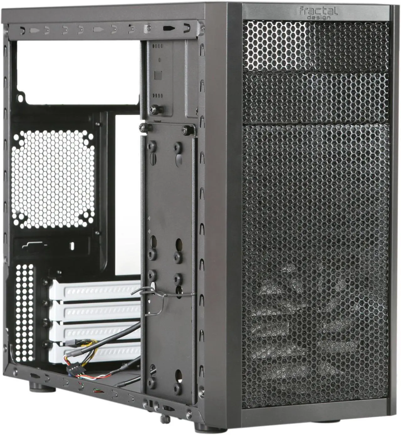 Alt view image 6 of 8 - Fractal Design Core 1000 Micro ATX Computer Case w/  1 x 120mm fan