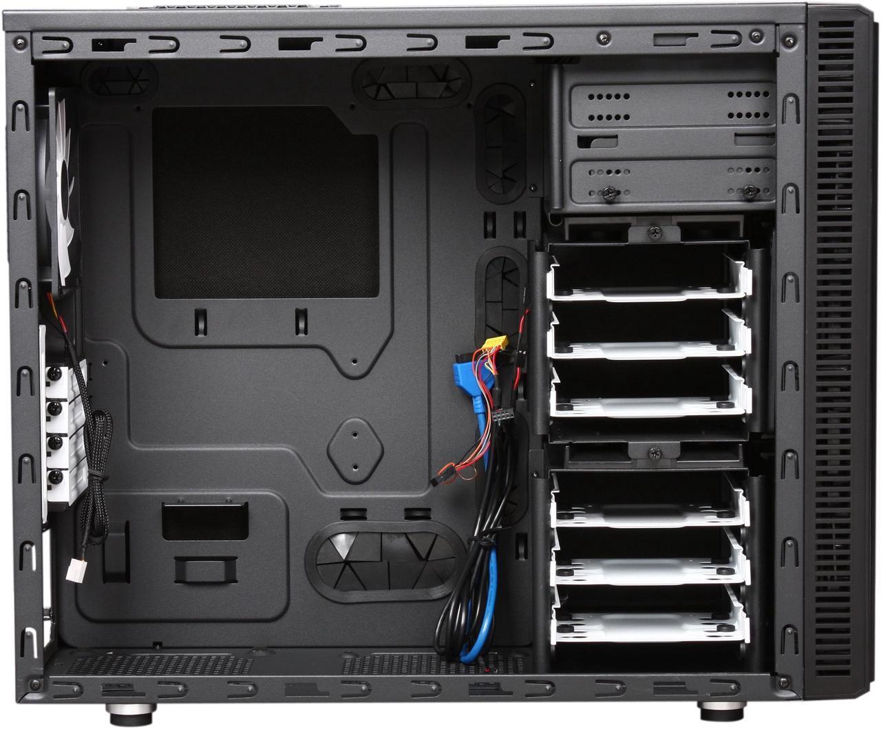 Alt view image 7 of 10 - Fractal Design Define Mini Black Silent MATX Mini Tower Computer Case