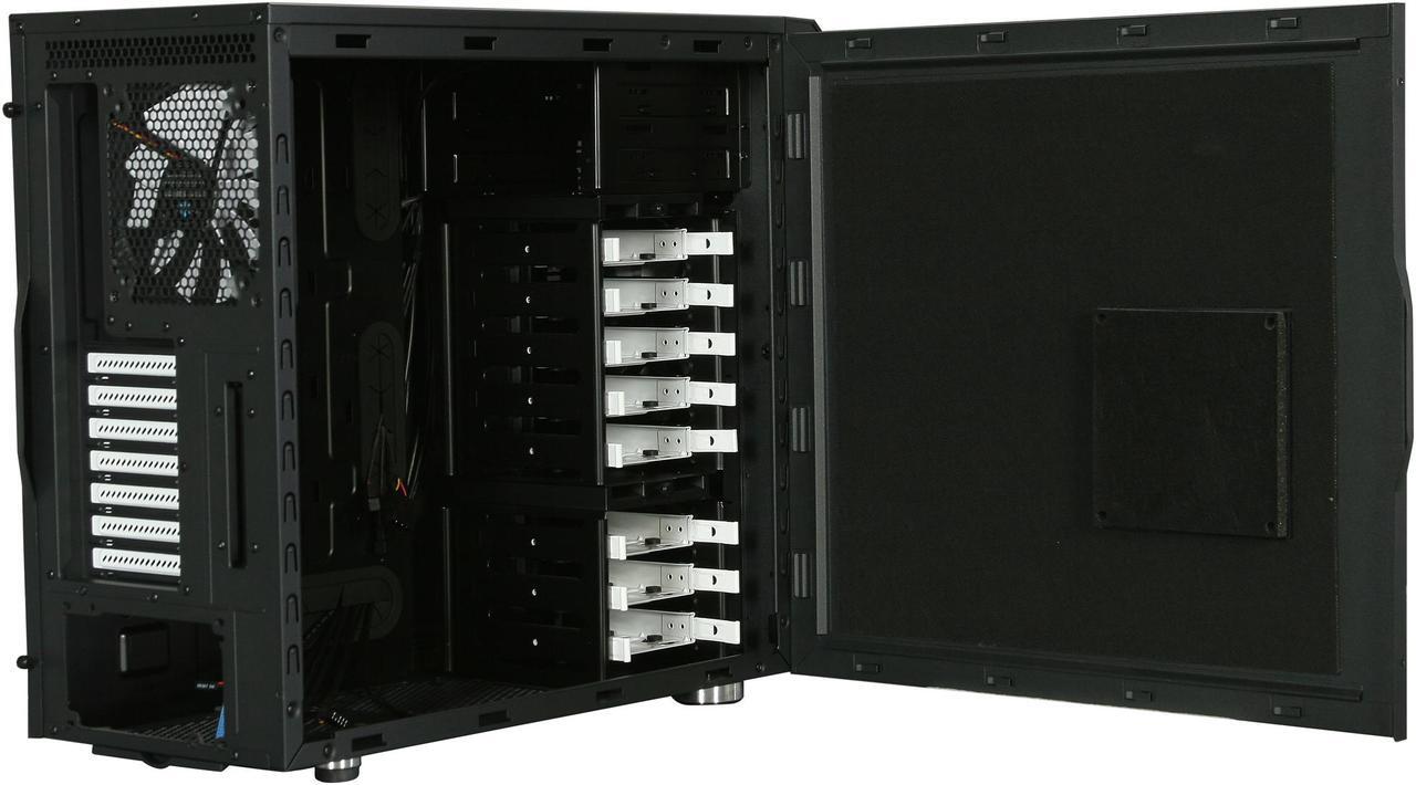 Alt view image 5 of 10 - Fractal Design Define R4 Black Silent ATX Midtower Computer Case