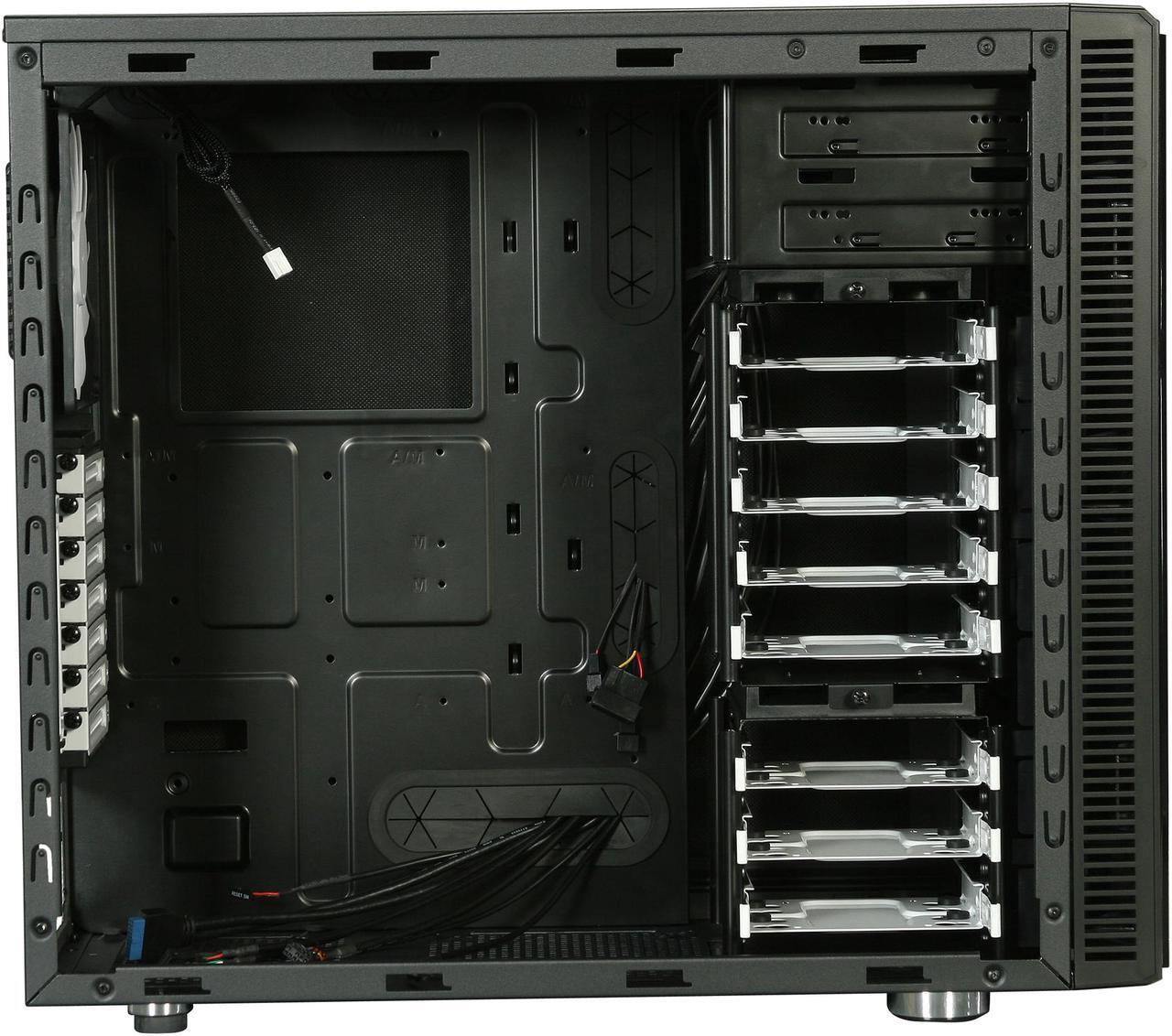 Alt view image 6 of 10 - Fractal Design Define R4 Black Silent ATX Midtower Computer Case