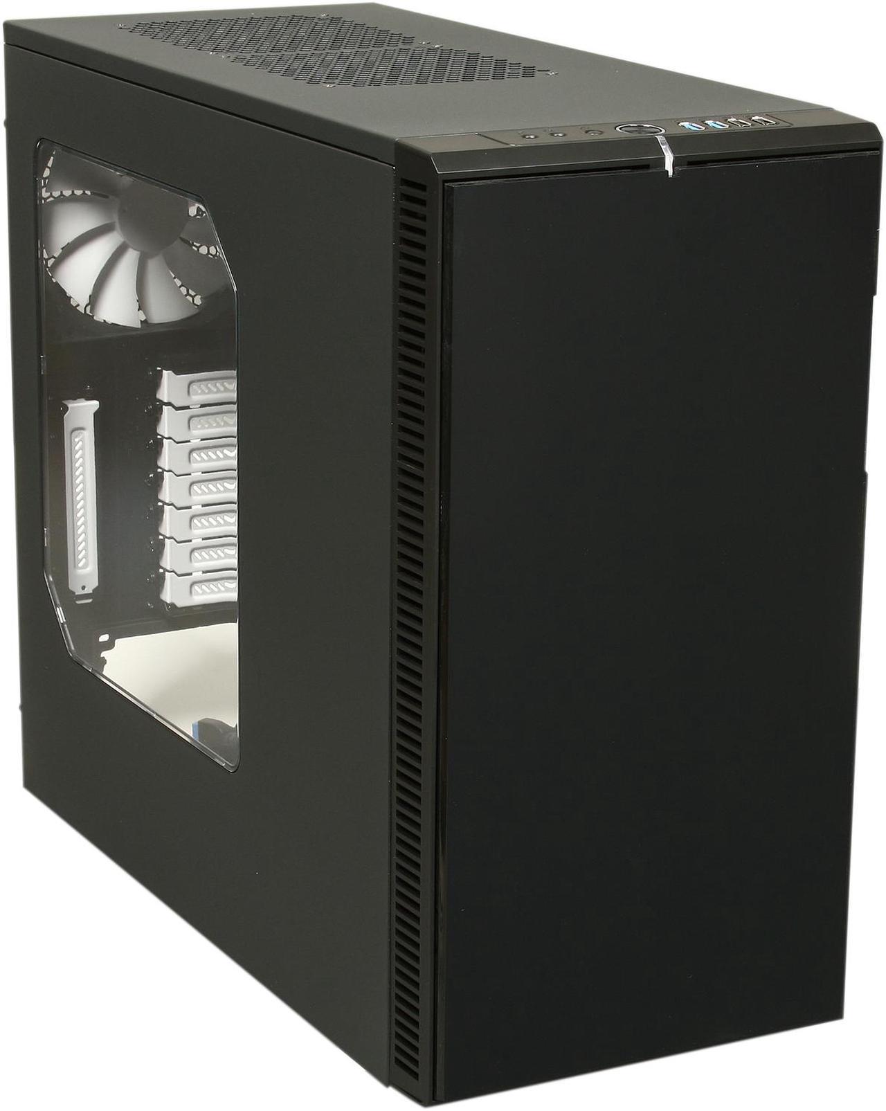 Fractal Design Define R4 Black Window Silent ATX Midtower Computer Case